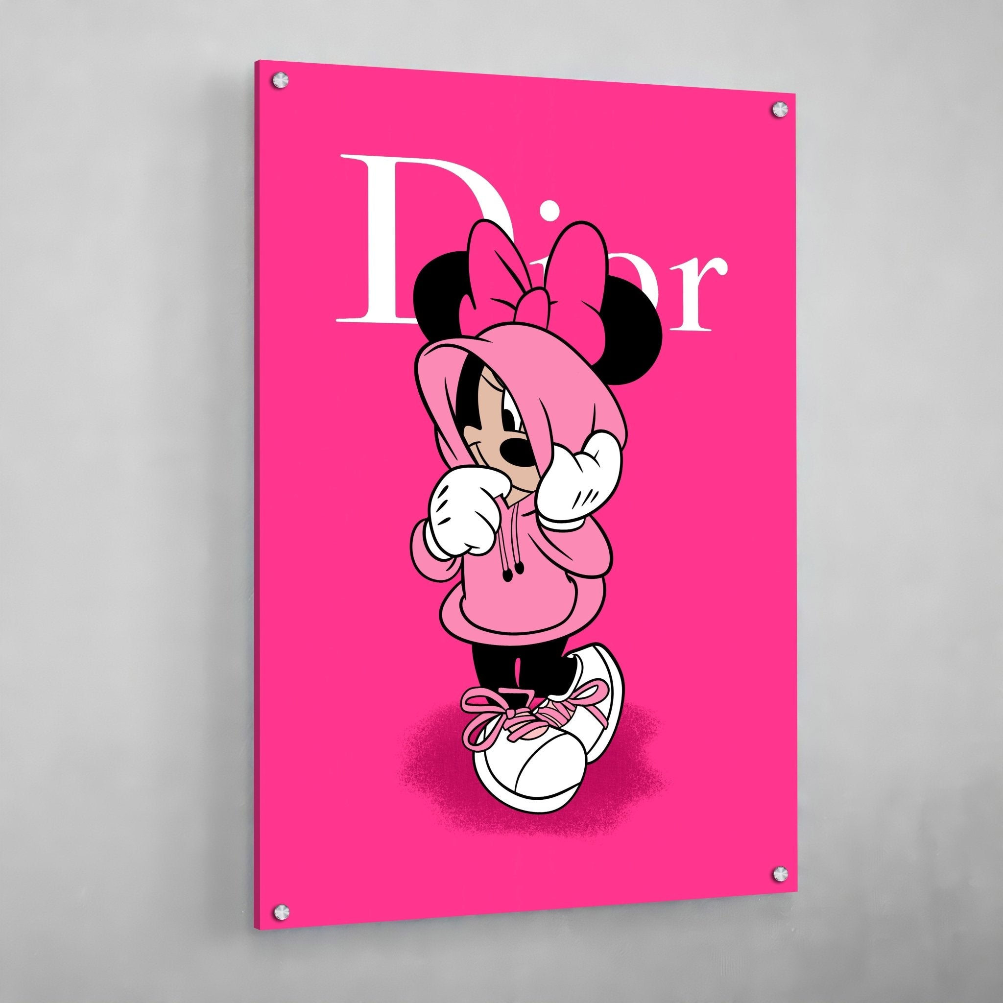 Minnie Dior Wall Art - Luxury Art Canvas