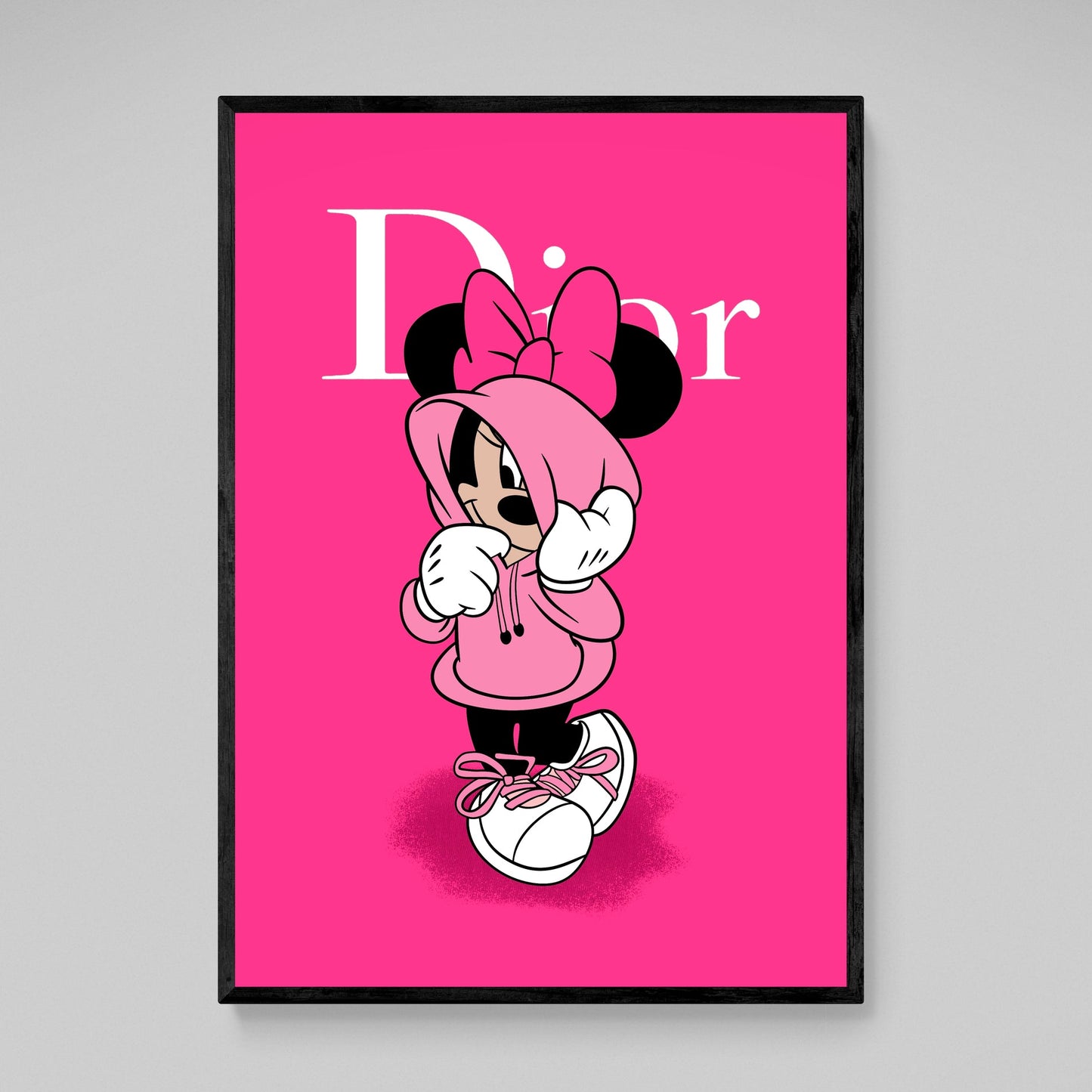 Minnie Dior Wall Art - Luxury Art Canvas