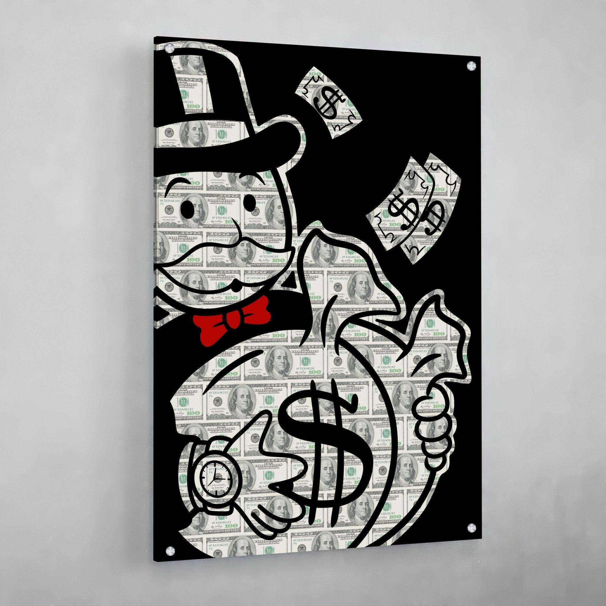 Monopoly Motivational Canvas - Luxury Art Canvas