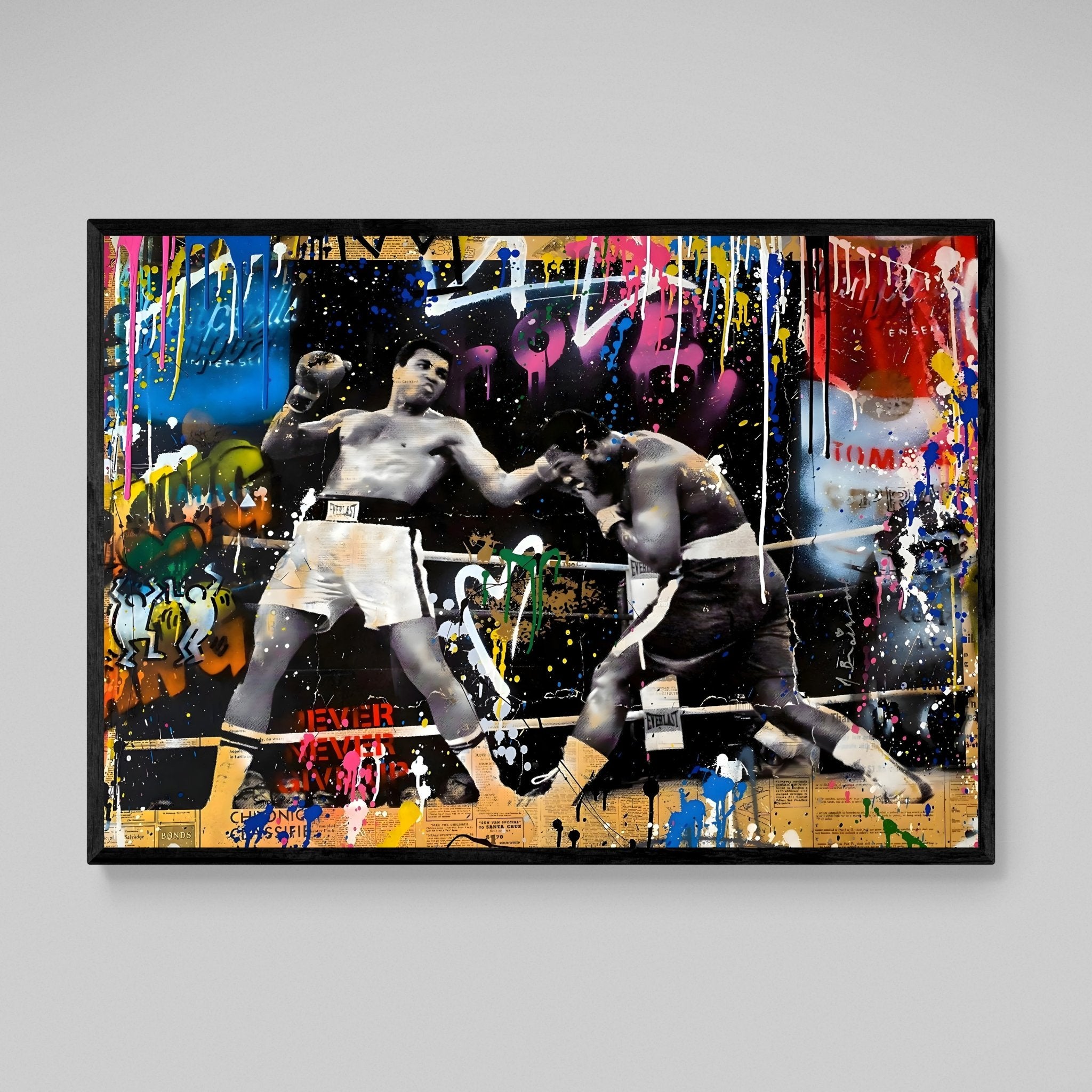 Muhammad Ali Canvas Wall Art - Luxury Art Canvas
