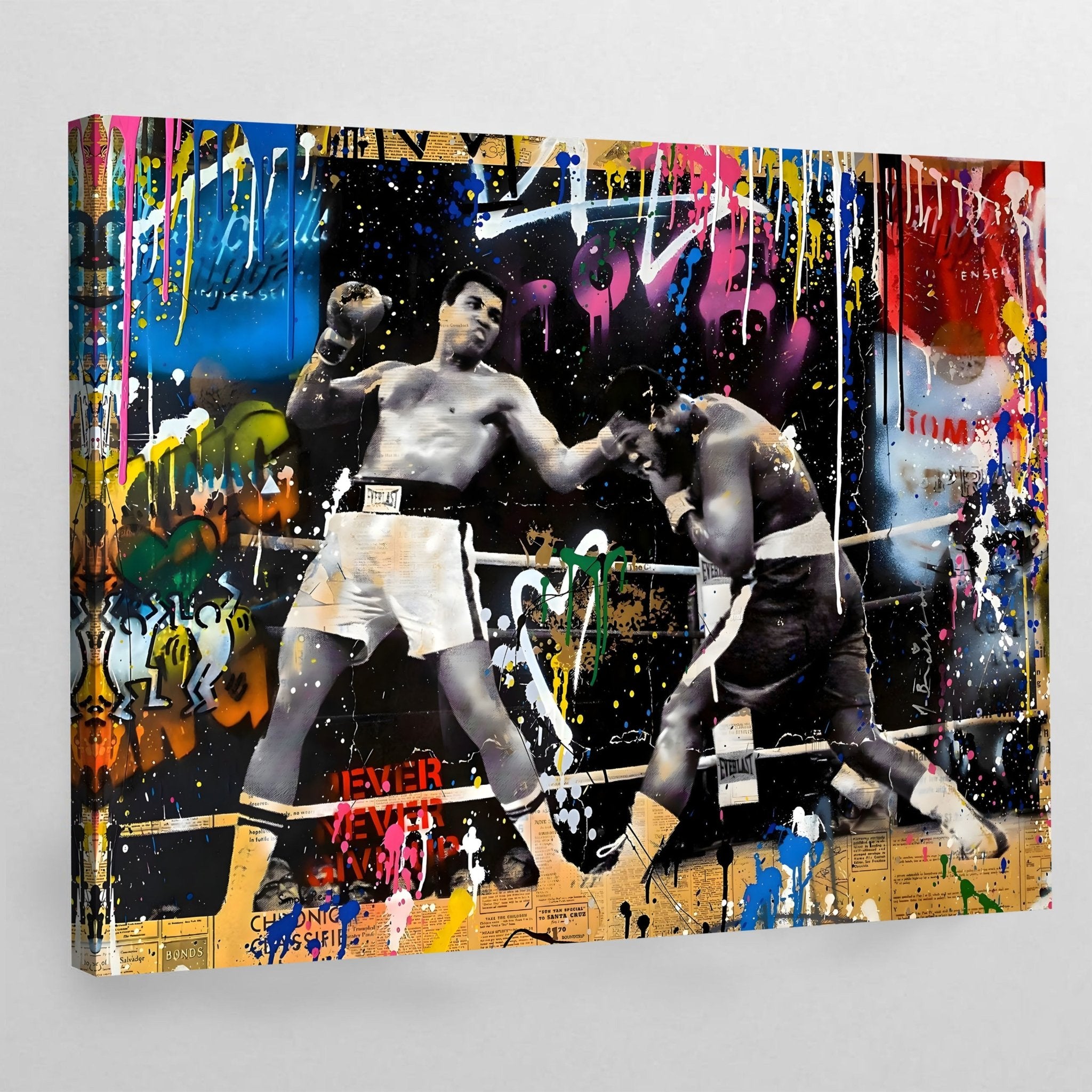 Muhammad Ali Canvas Wall Art - Luxury Art Canvas