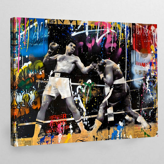Muhammad Ali Canvas Wall Art - Luxury Art Canvas