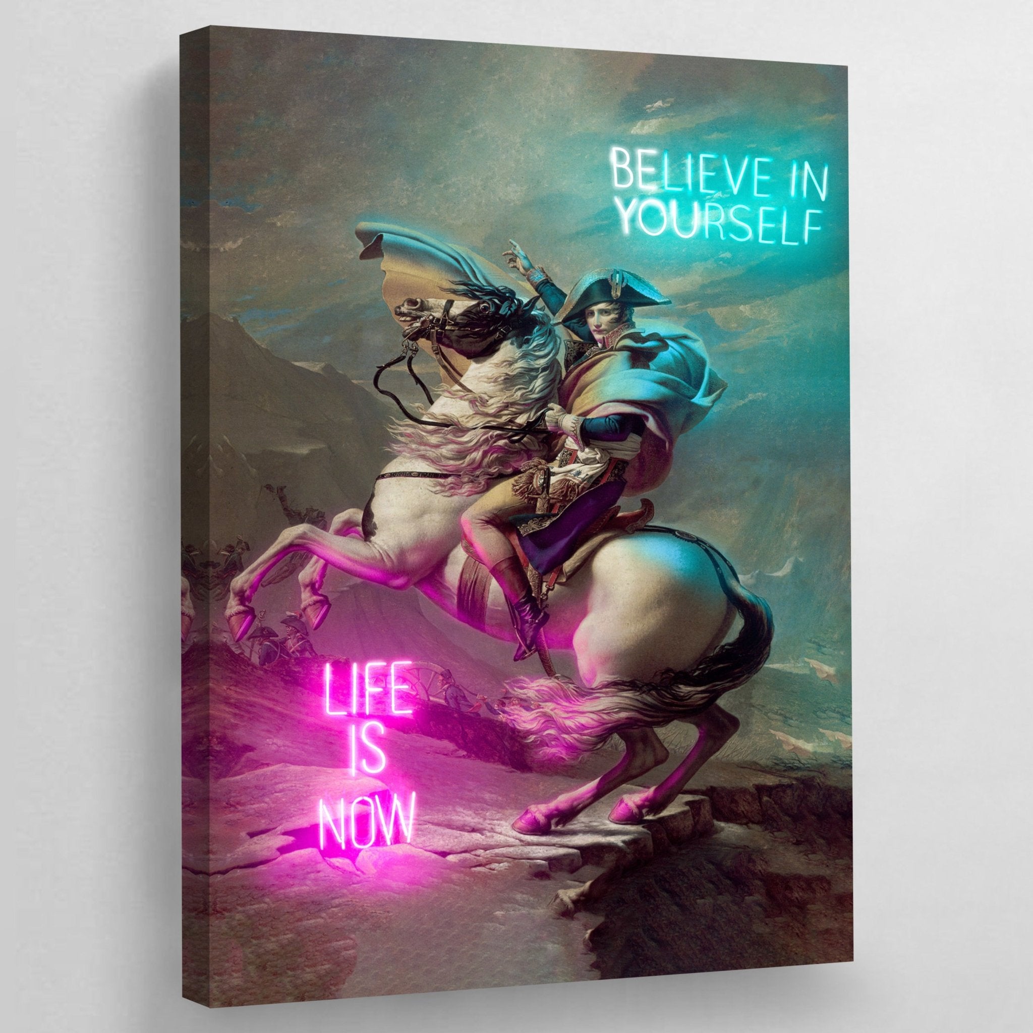 Napoleon Modern Wall Art - Luxury Art Canvas