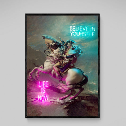 Napoleon Modern Wall Art - Luxury Art Canvas