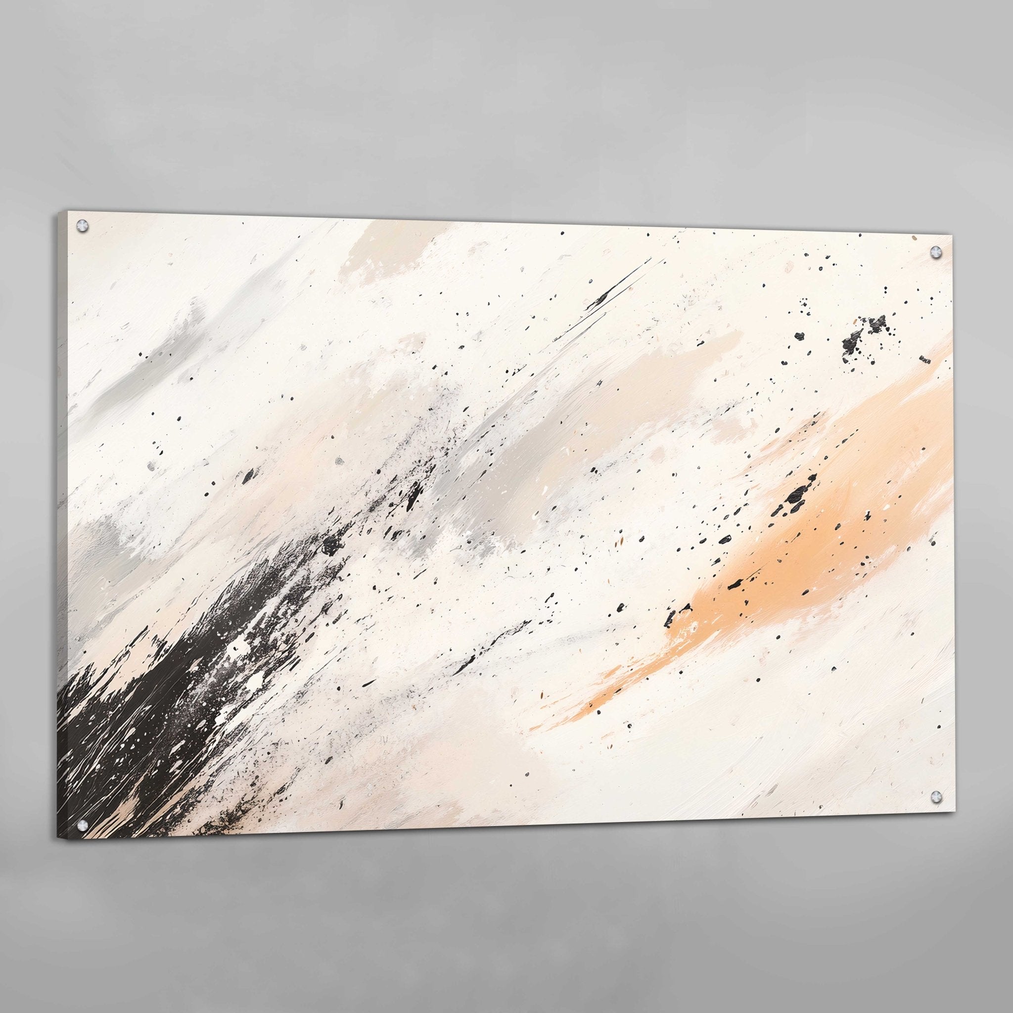 Neutral Abstract Wall Art - Luxury Art Canvas