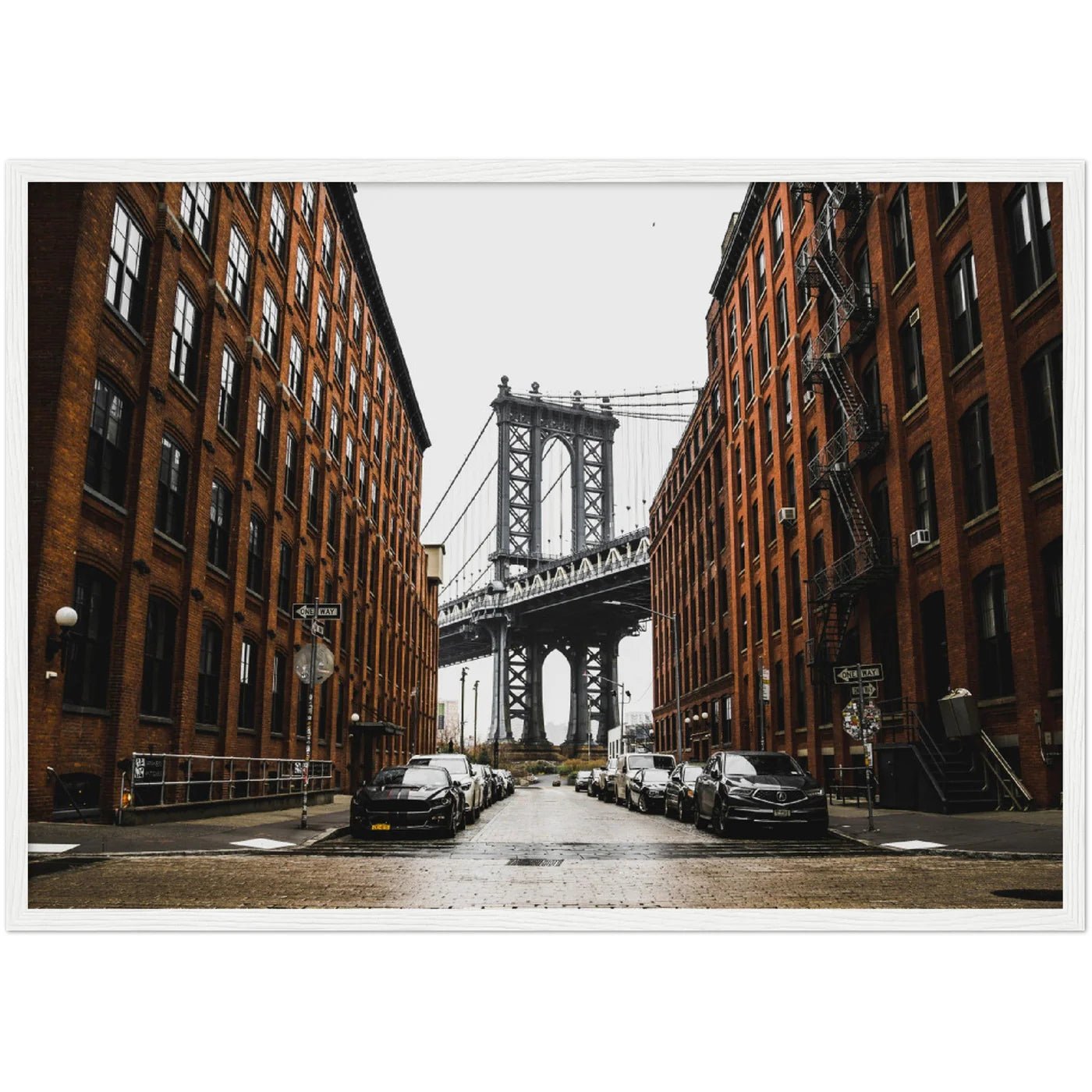 New York Brooklyn Bridge Wall Art - Luxury Art Canvas