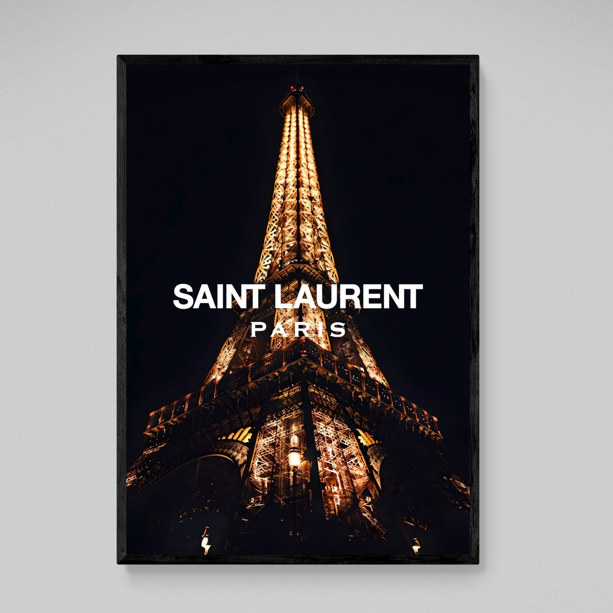 Paris Saint Laurent Wall Art - Luxury Art Canvas