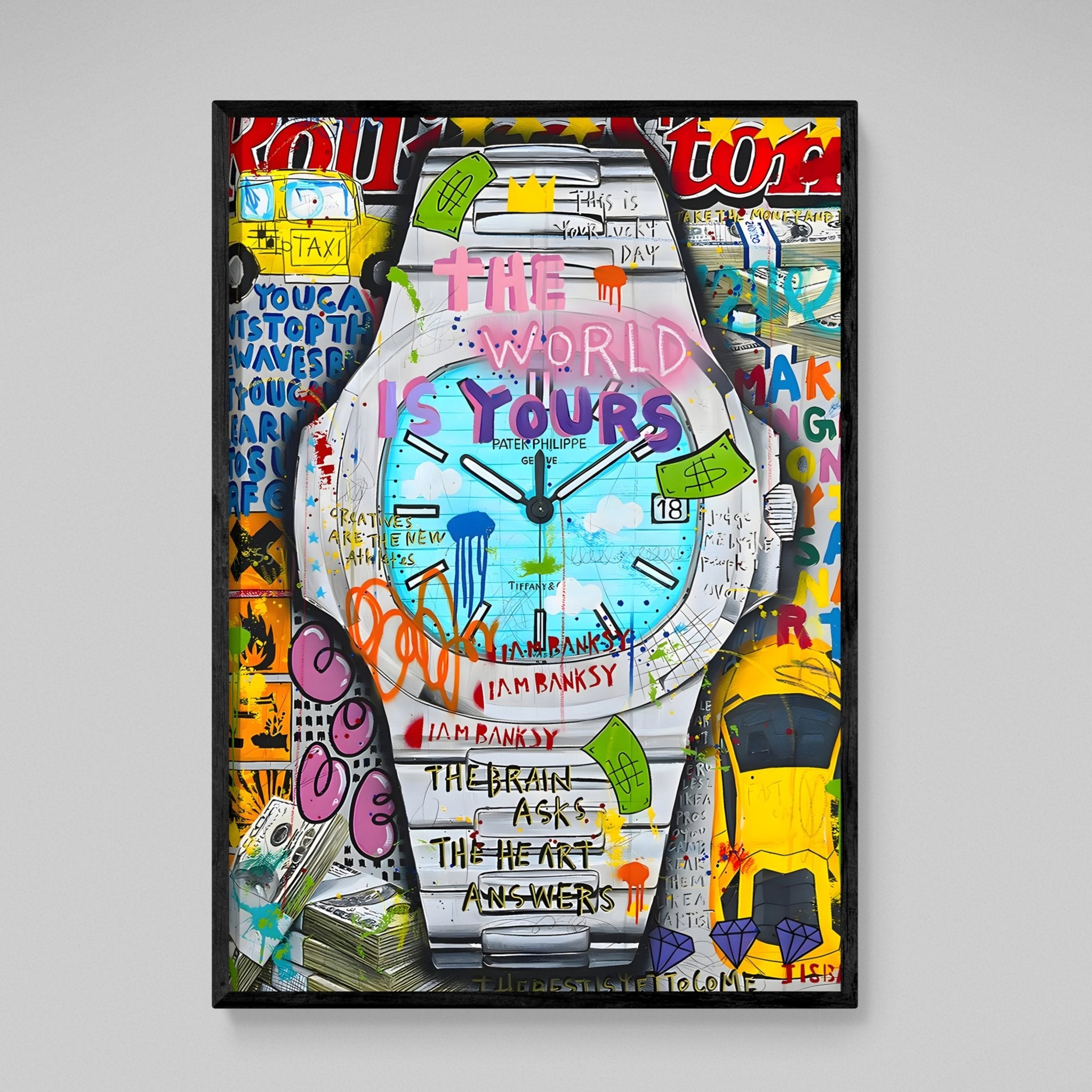 Patek Philippe Wall Art - Luxury Art Canvas