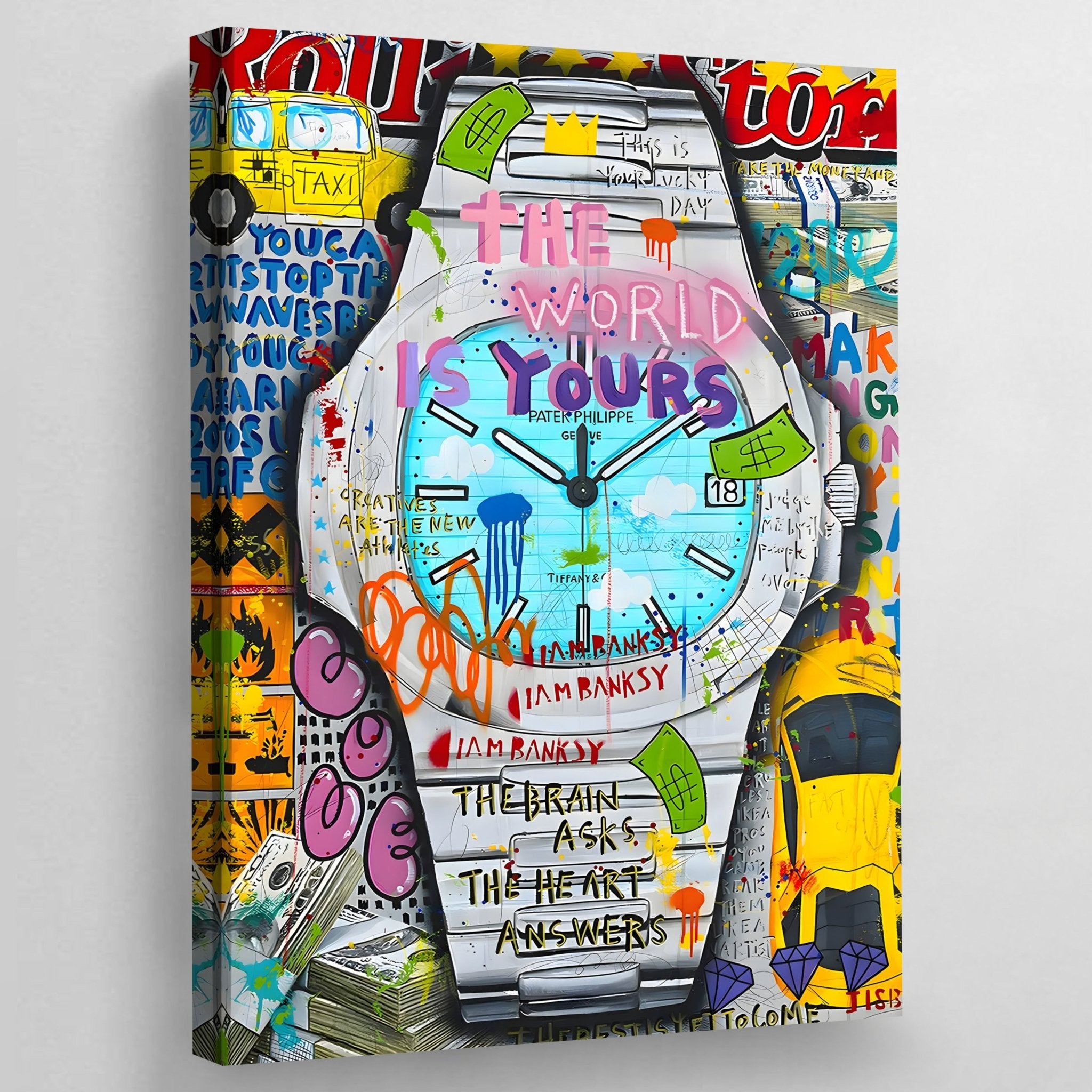 Patek Philippe Wall Art - Luxury Art Canvas