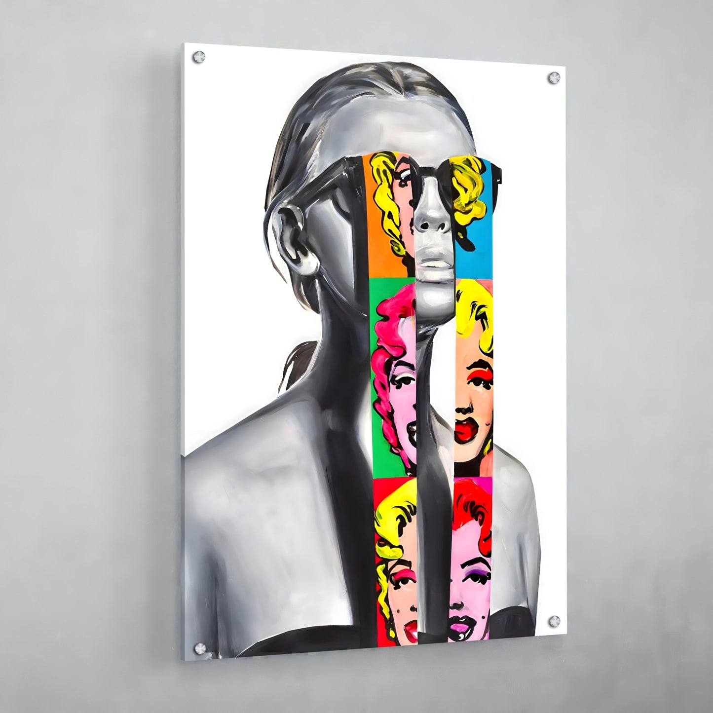 Pop Art Andy Warhol Wall Art - Luxury Art Canvas