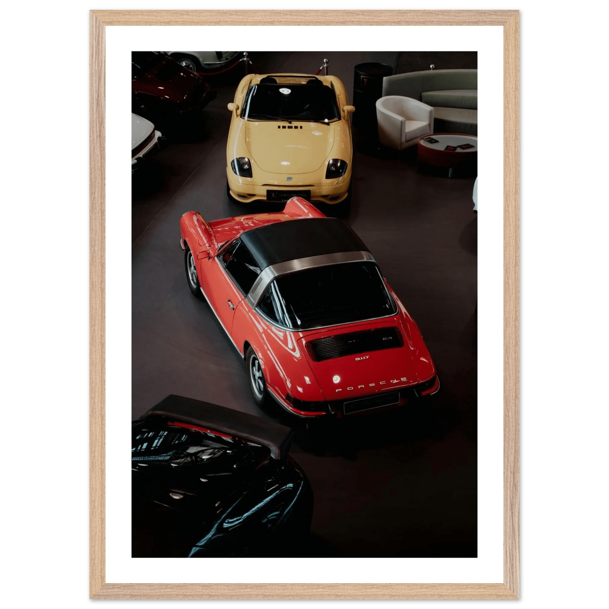 Porsche Collection Photography Wall Art - Luxury Art Canvas
