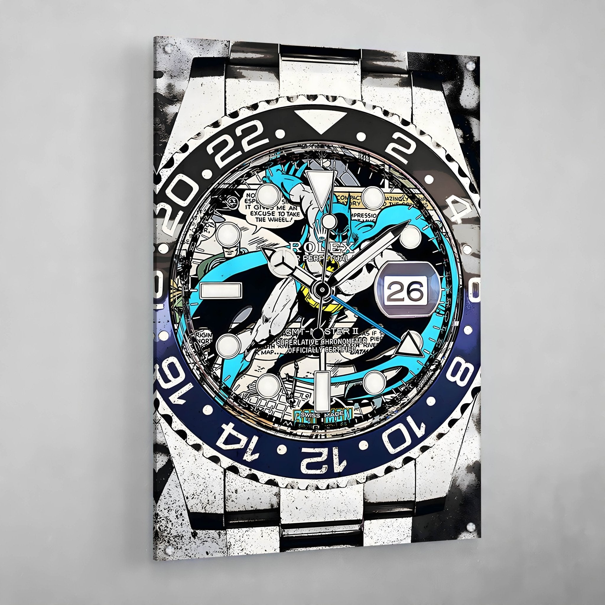 Rolex Watch Poster - Luxury Art Canvas
