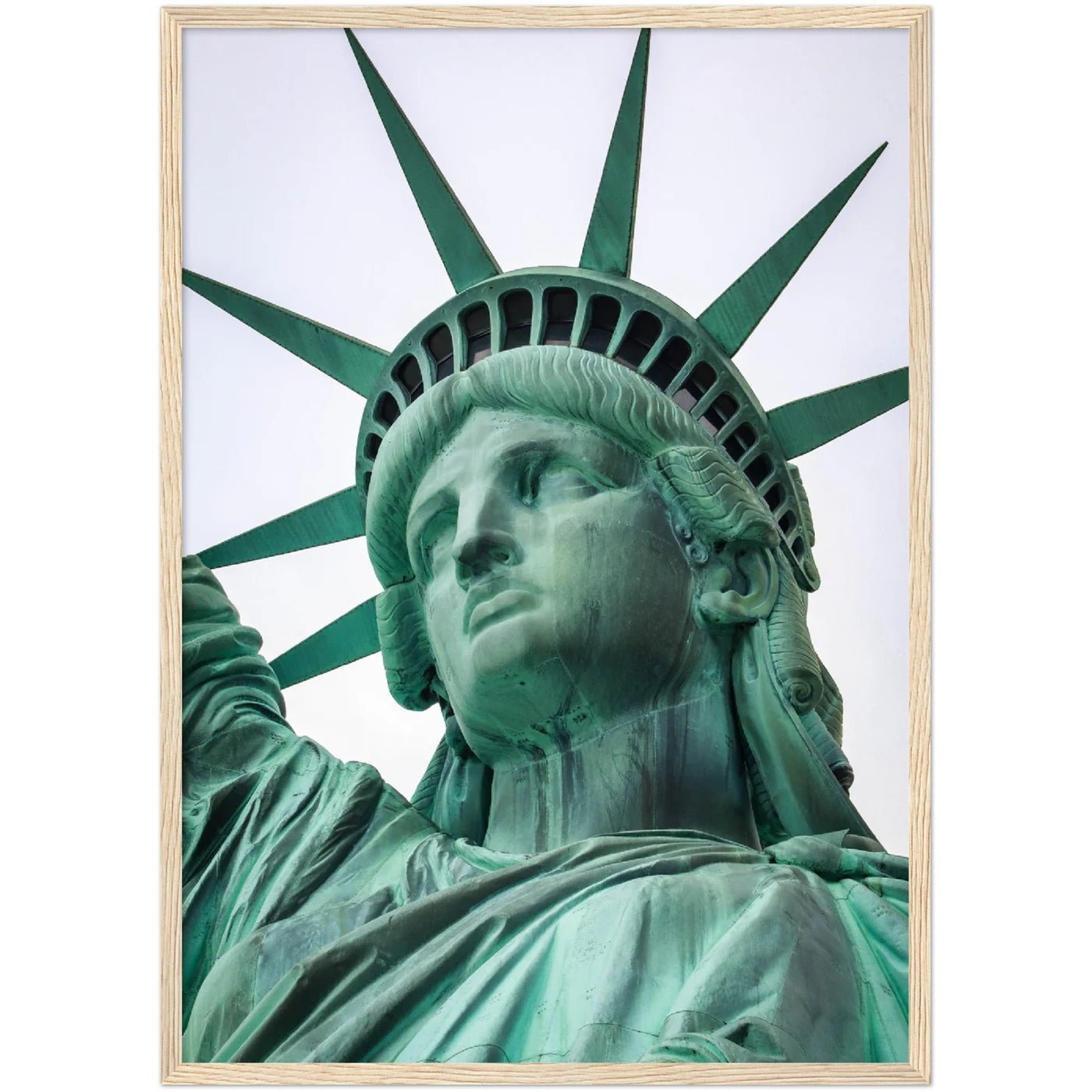 Statue of Liberty Portrait Wall Art - Luxury Art Canvas
