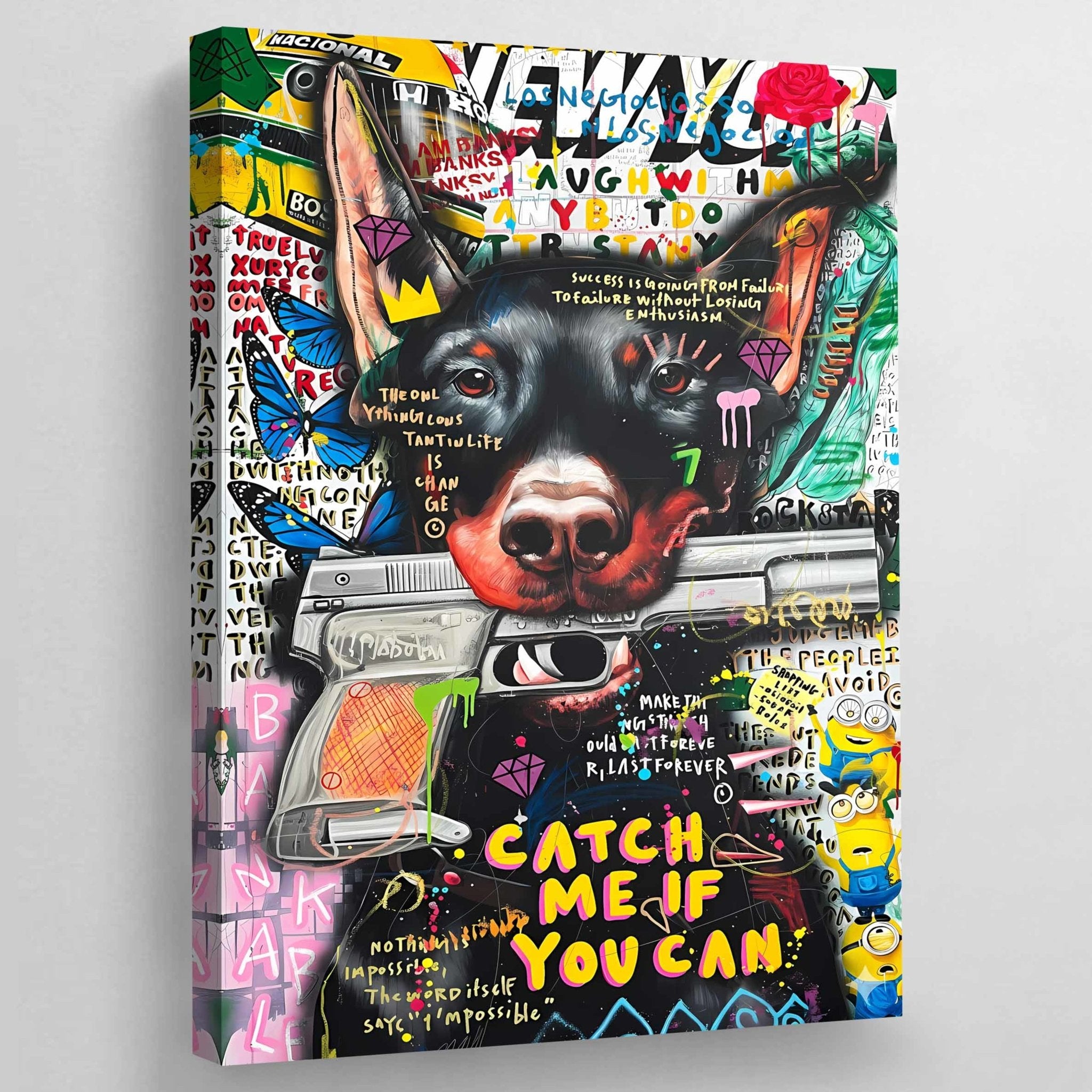 Street Art Canvas - Luxury Art Canvas