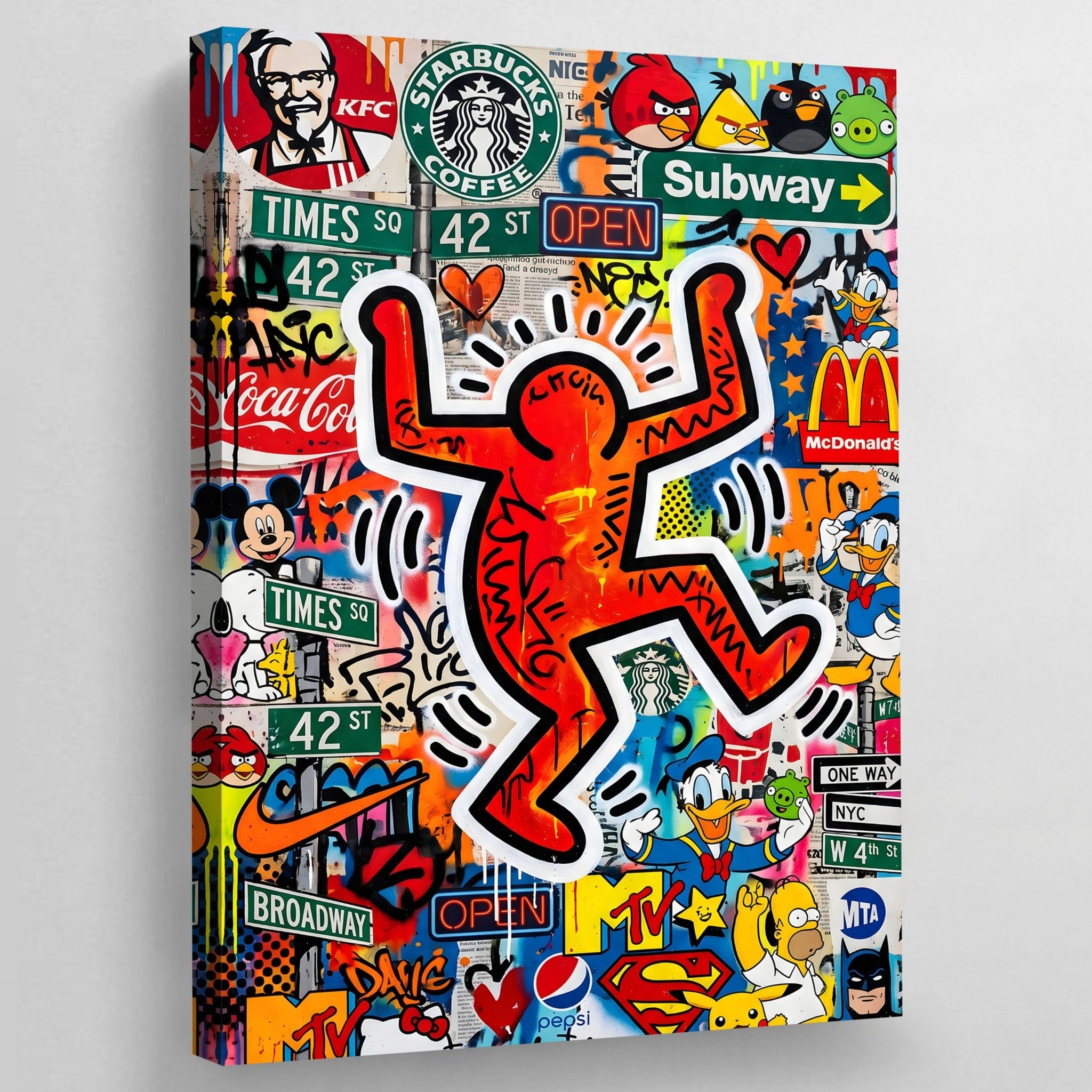Street Culture Pop Art Canvas - Luxury Art Canvas