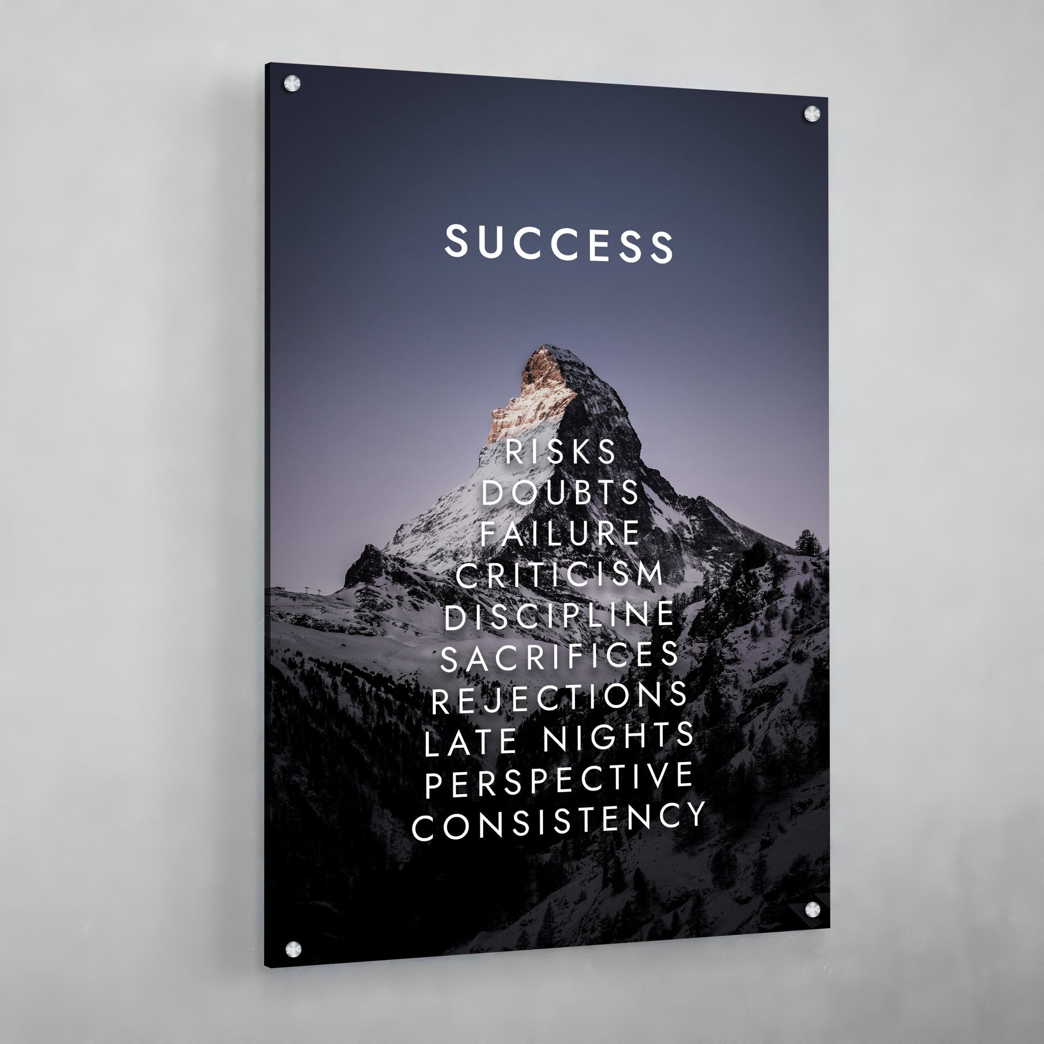 Success Poster - Luxury Art Canvas