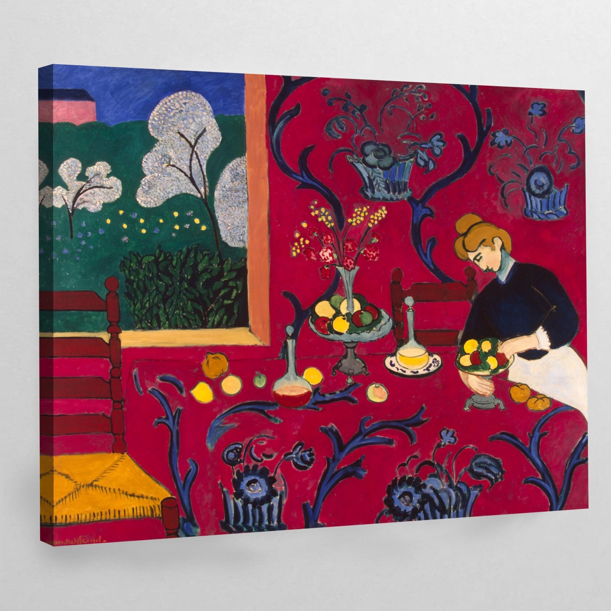 The Dessert Henri Matisse Wall Art - Luxury Art Canvas