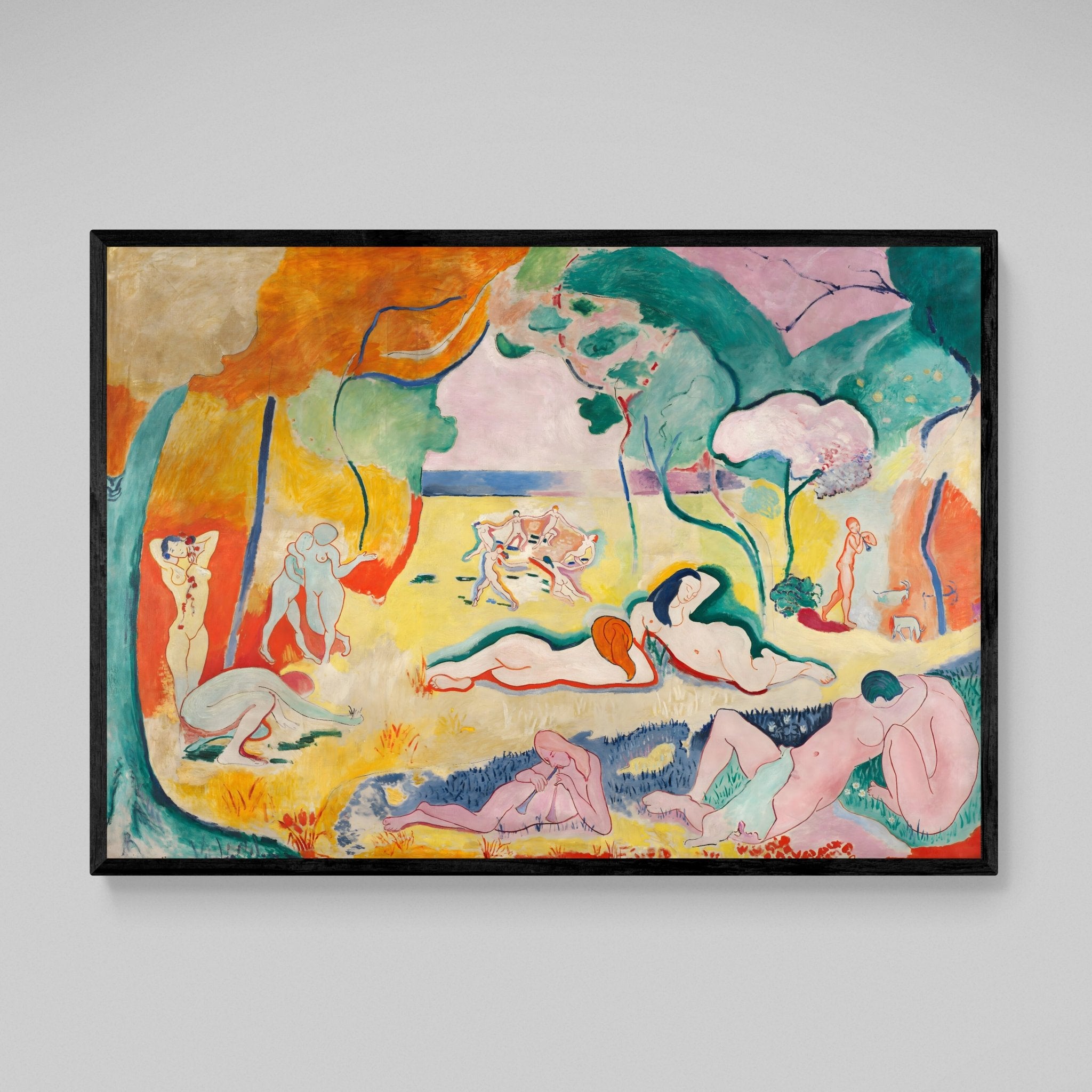 The Joy Of Life Matisse Canvas Wall Art - Luxury Art Canvas