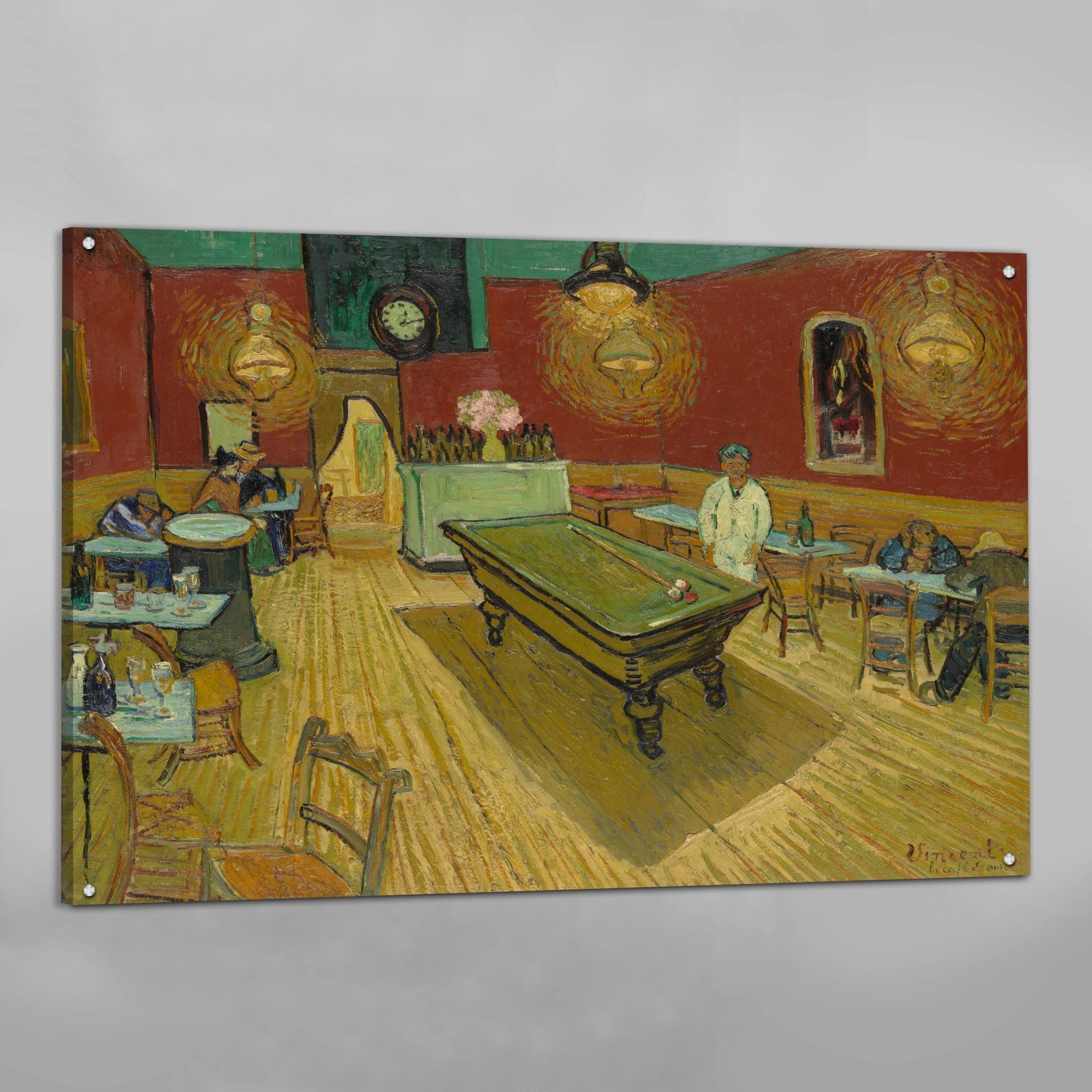 The Night Cafe Van Gogh Wall Art - Luxury Art Canvas