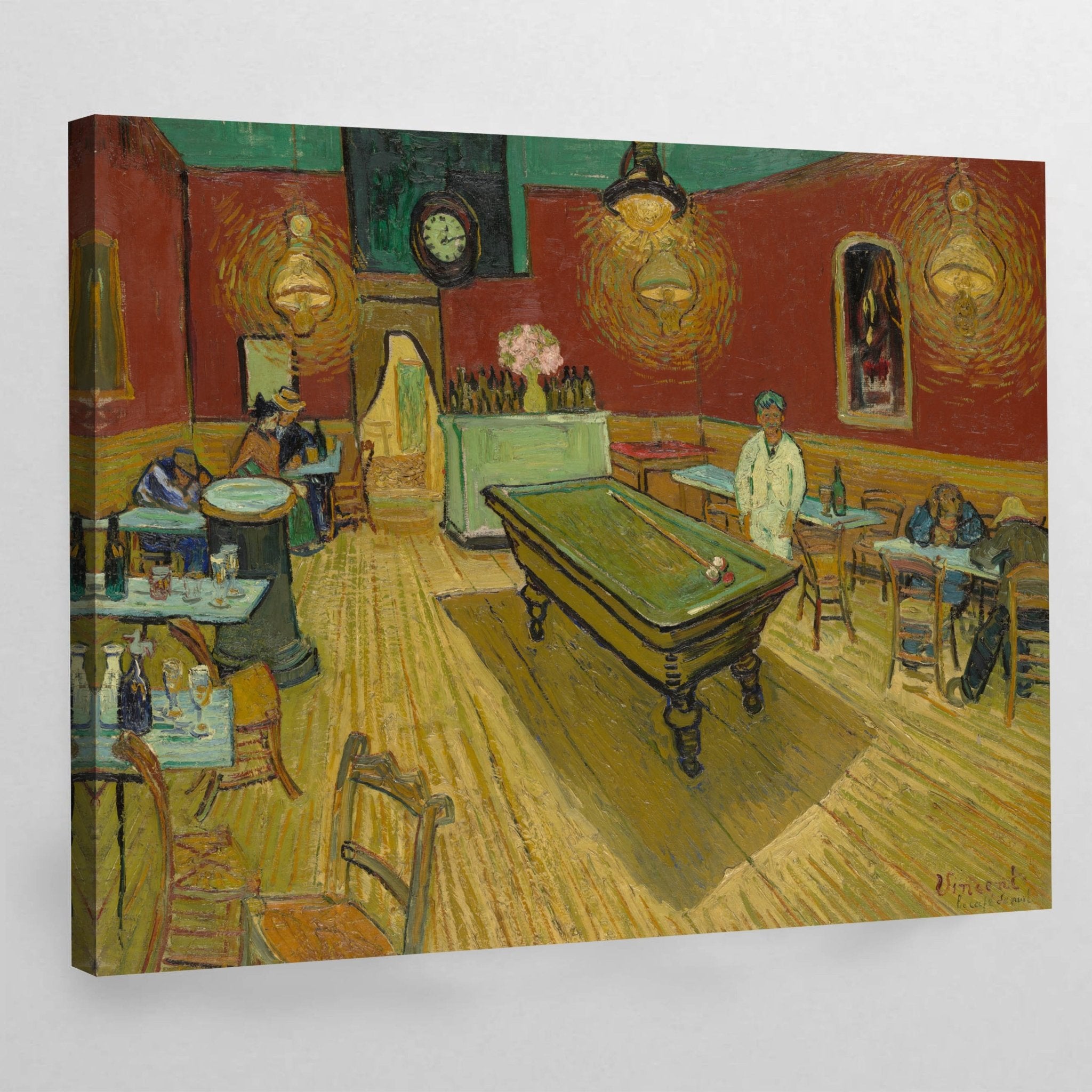 The Night Cafe Van Gogh Wall Art - Luxury Art Canvas