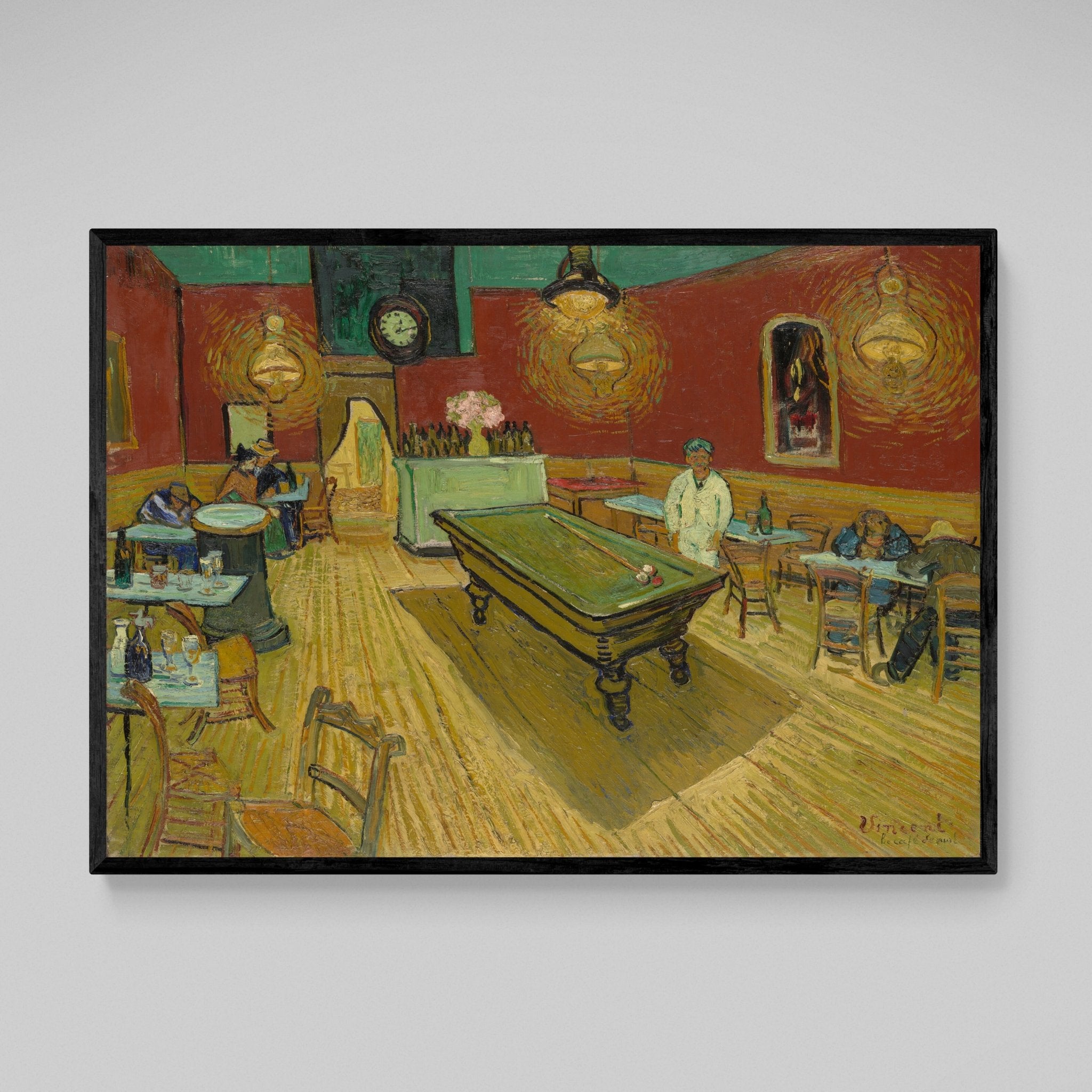 The Night Cafe Van Gogh Wall Art - Luxury Art Canvas