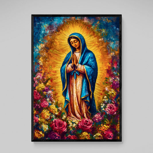 The Virgin Of Guadalupe Wall Art - Luxury Art Canvas
