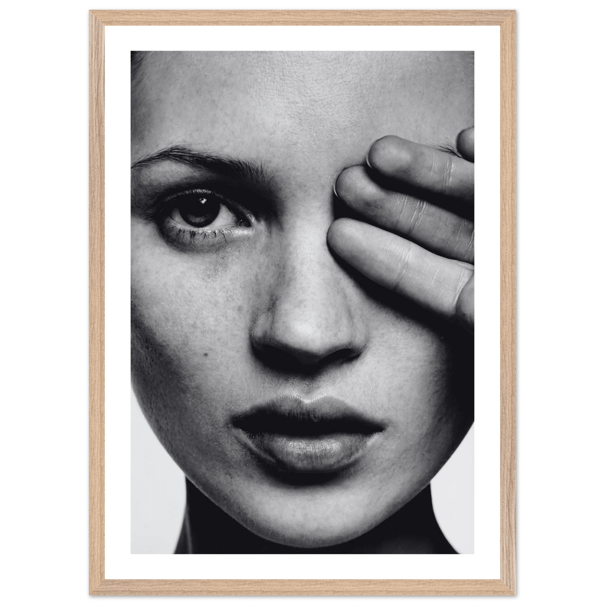 Timeless Beauty Black and White Wall Art - Luxury Art Canvas