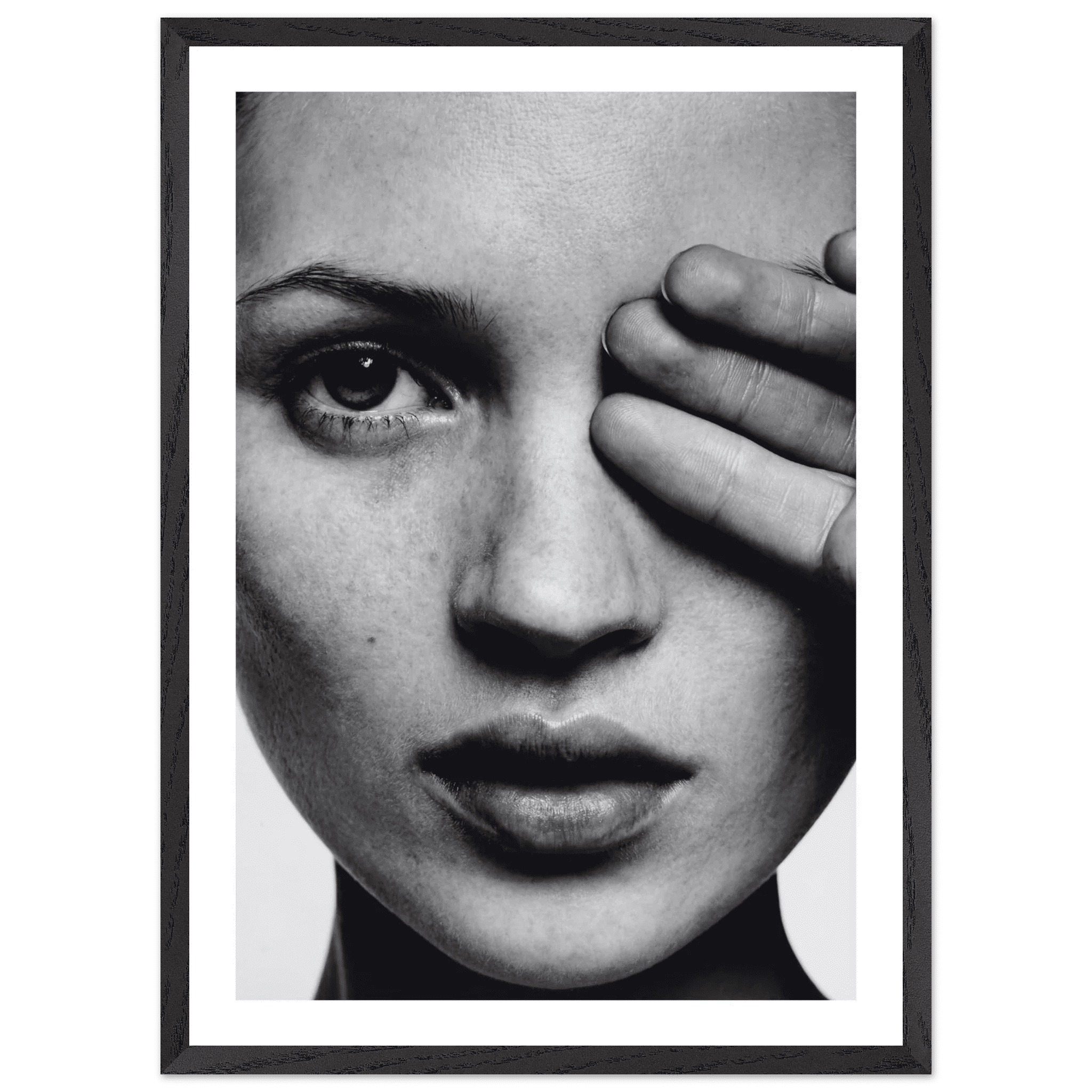 Timeless Beauty Black and White Wall Art - Luxury Art Canvas