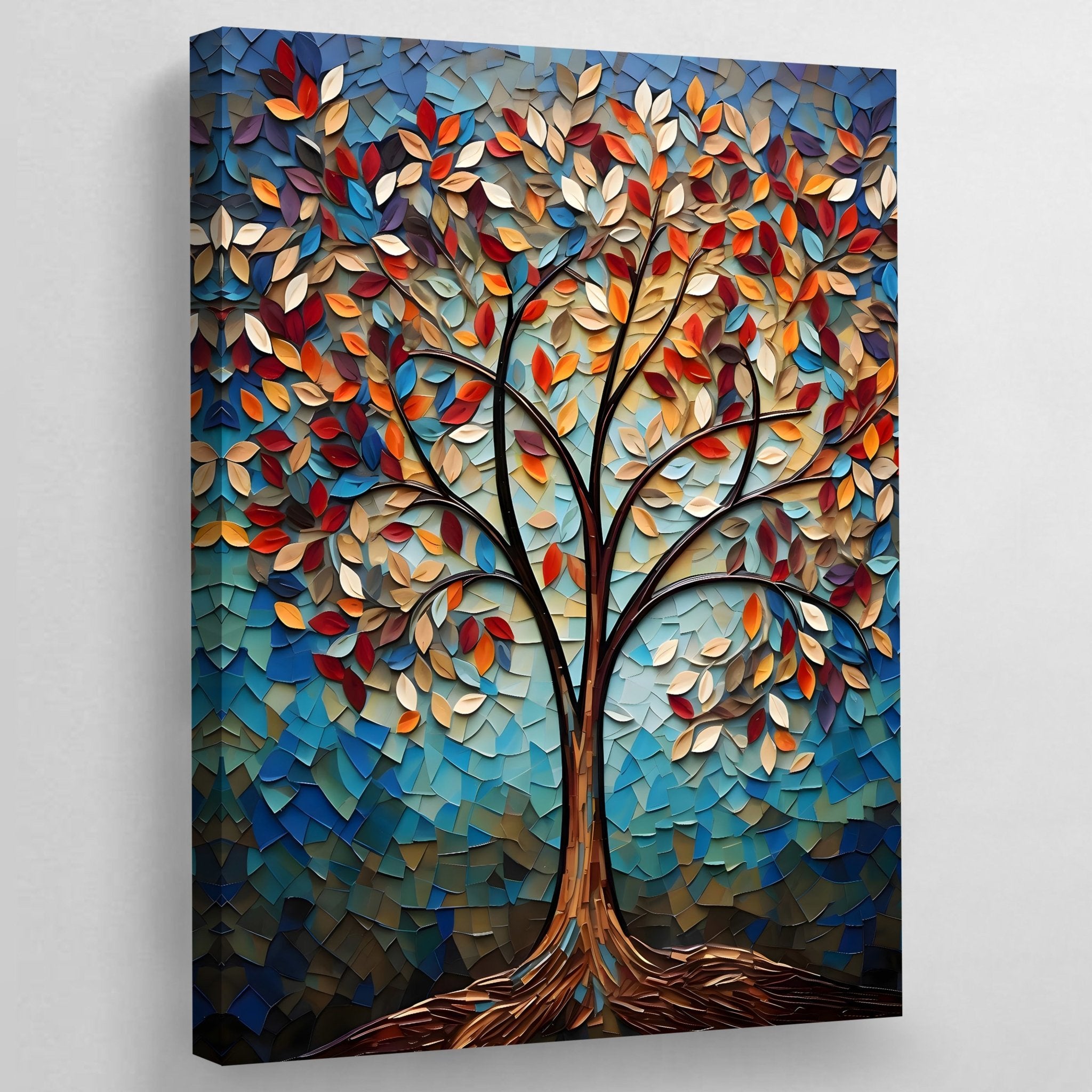Tree Of Life Wall Art Canvas - Luxury Art Canvas