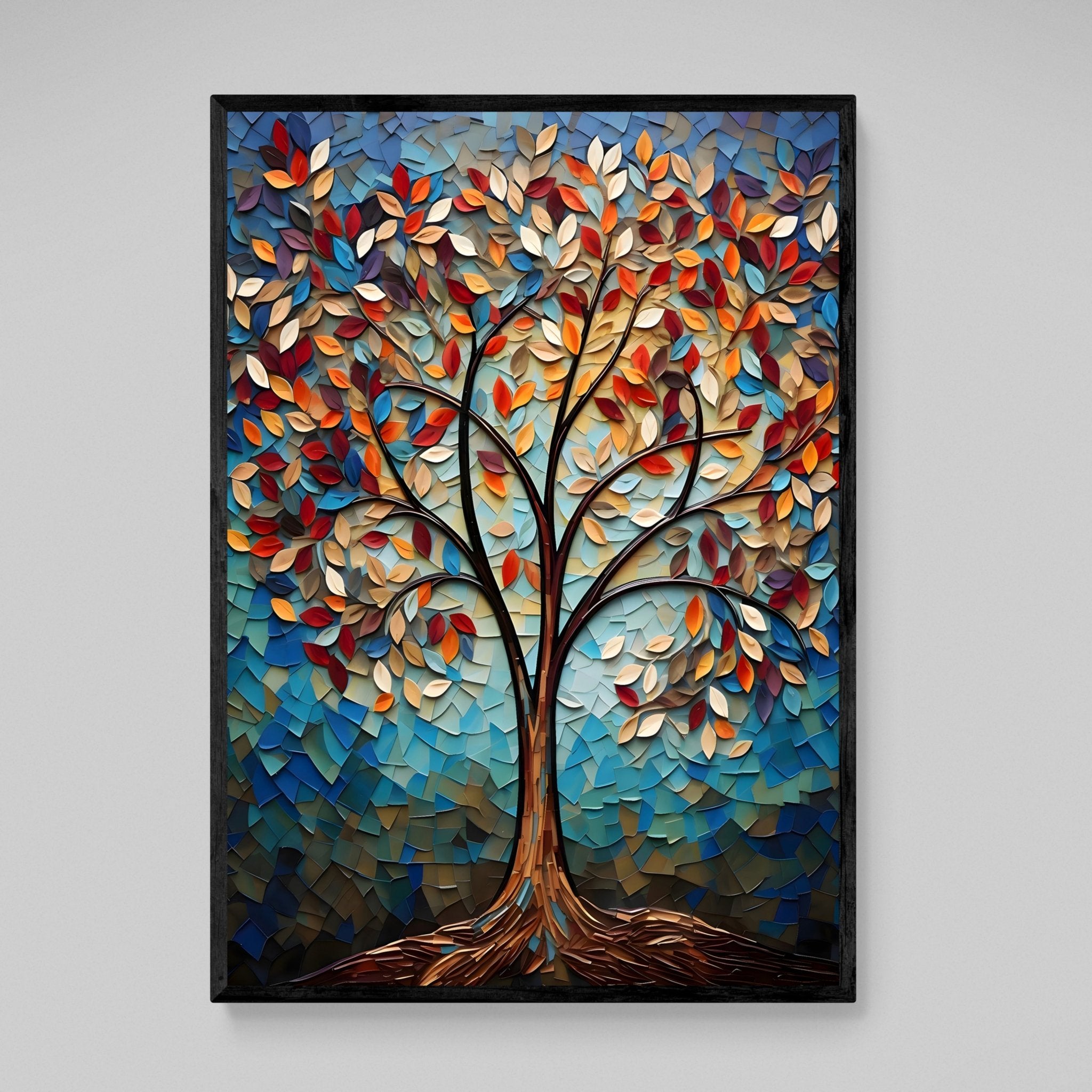 Tree Of Life Wall Art Canvas - Luxury Art Canvas