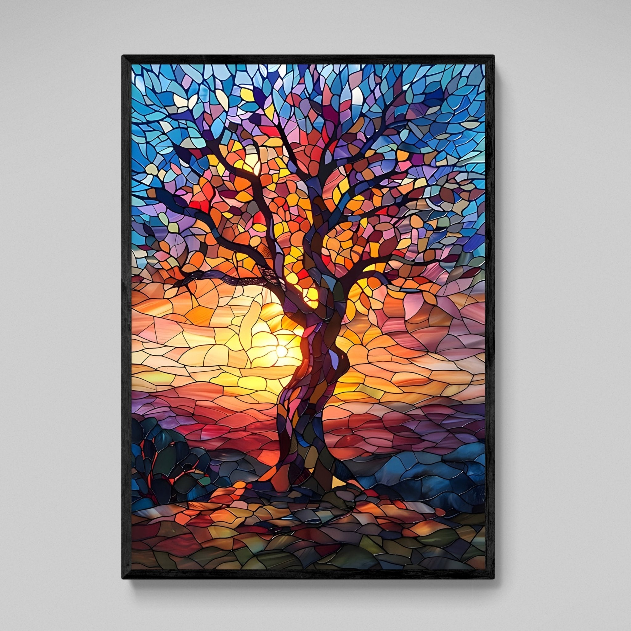 Tree Of Life Wall Art Decor - Luxury Art Canvas