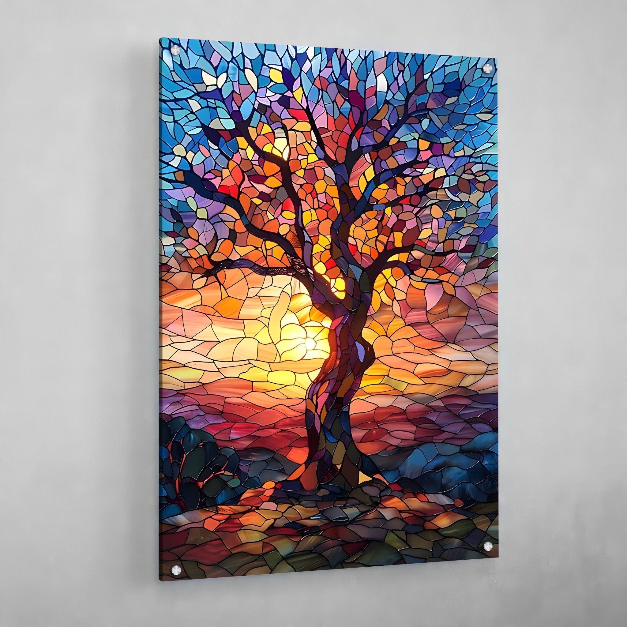 Tree Of Life Wall Art Decor - Luxury Art Canvas