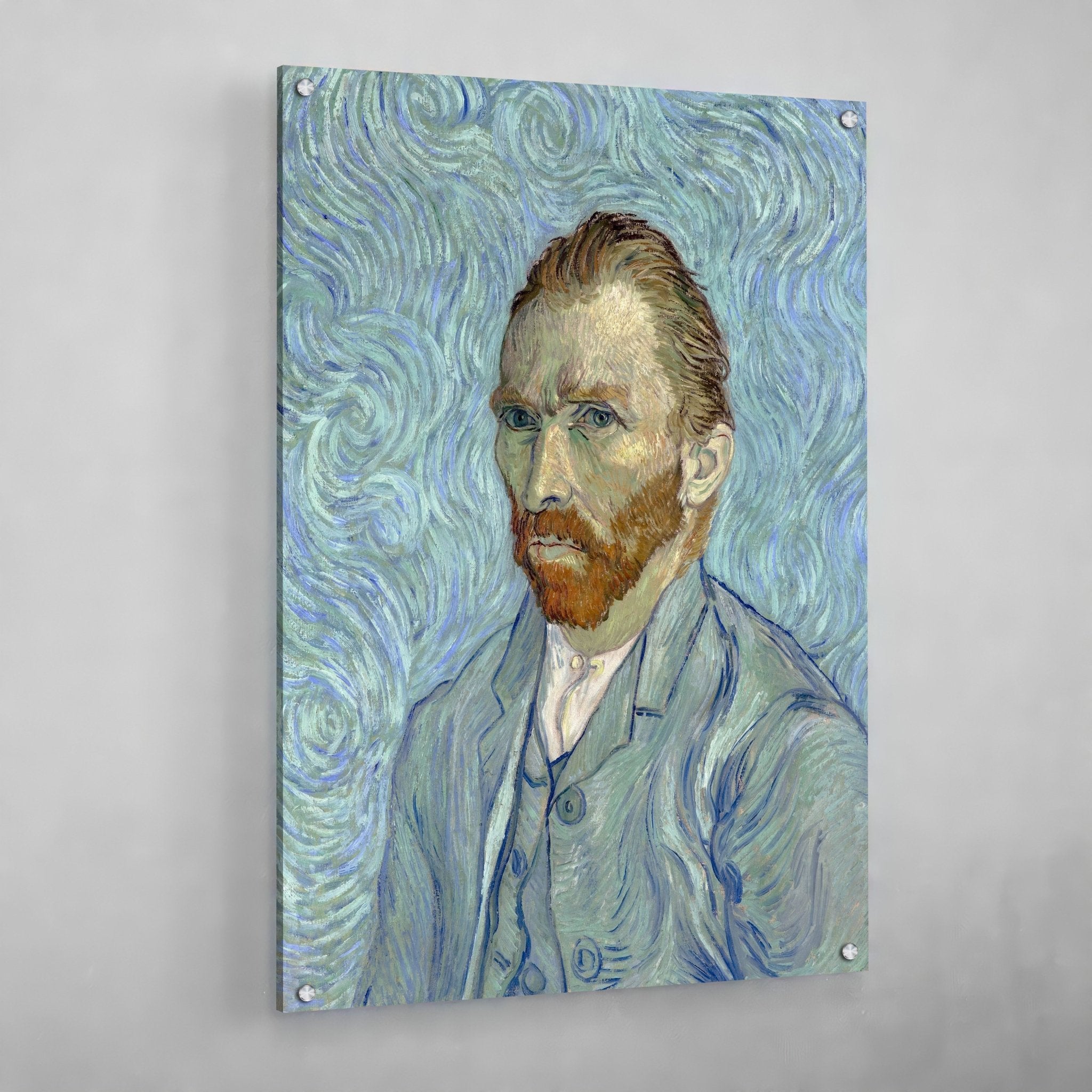 Van Gogh Self Portrait 1889 Wall Art - Luxury Art Canvas
