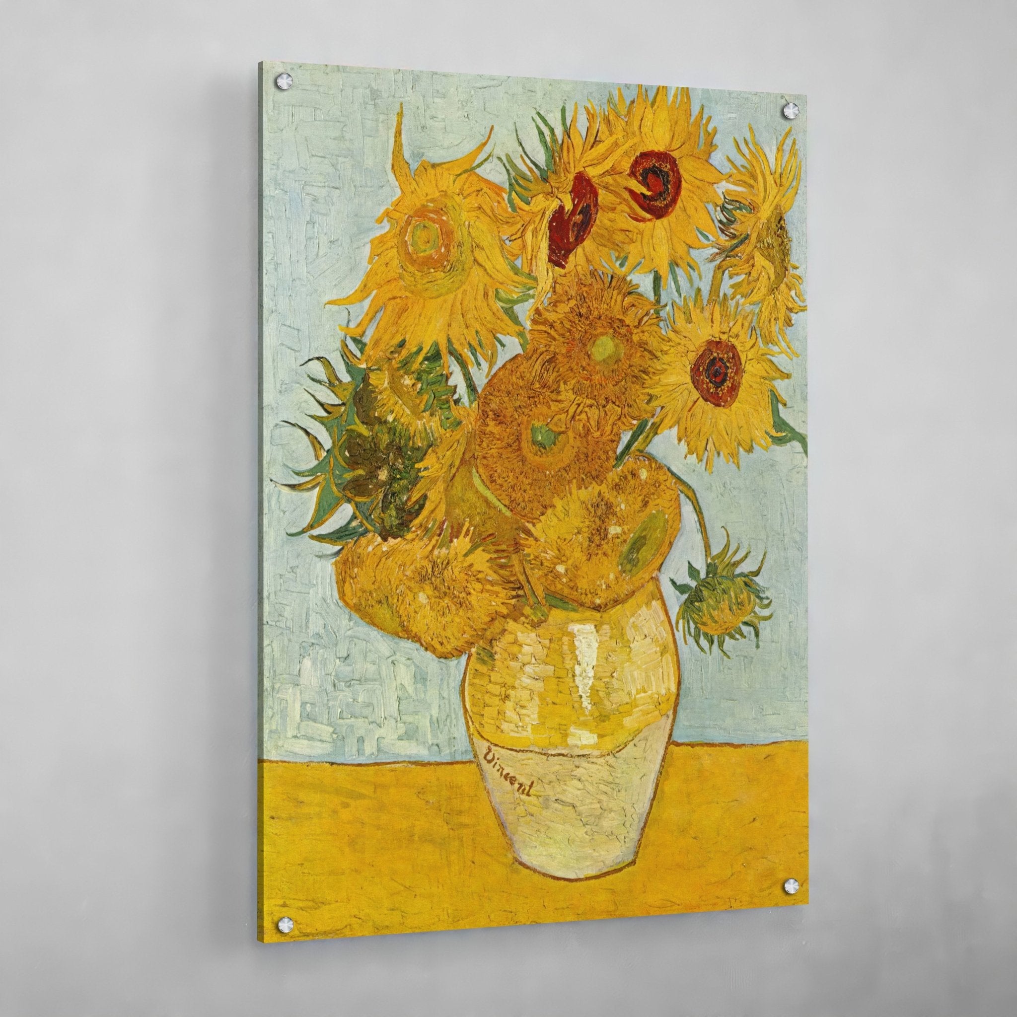 Van Gogh Sunflowers Wall Art - Luxury Art Canvas