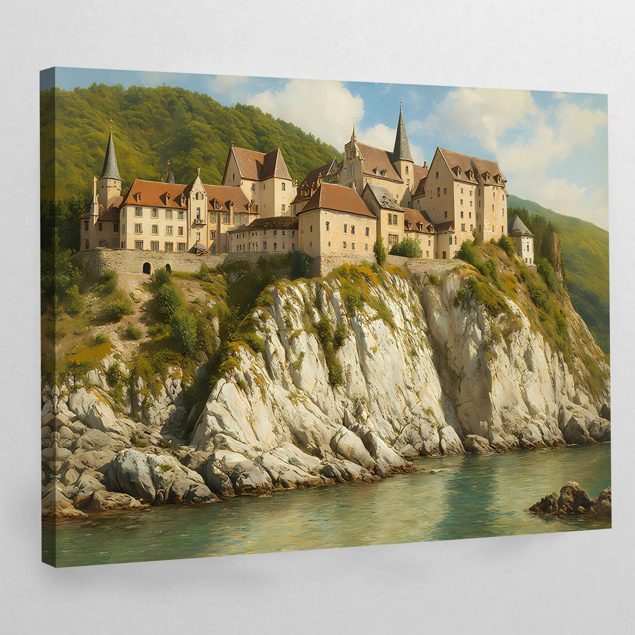 Vintage Landscape Canvas Wall Art - Luxury Art Canvas