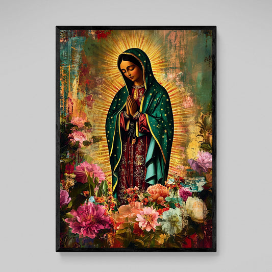 Virgin Mary Of Guadalupe Wall Art - Luxury Art Canvas
