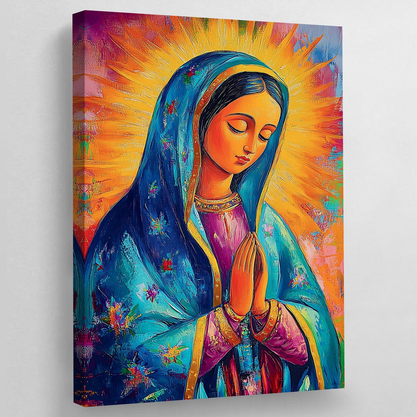 Virgin Of Guadalupe Painting - Luxury Art Canvas
