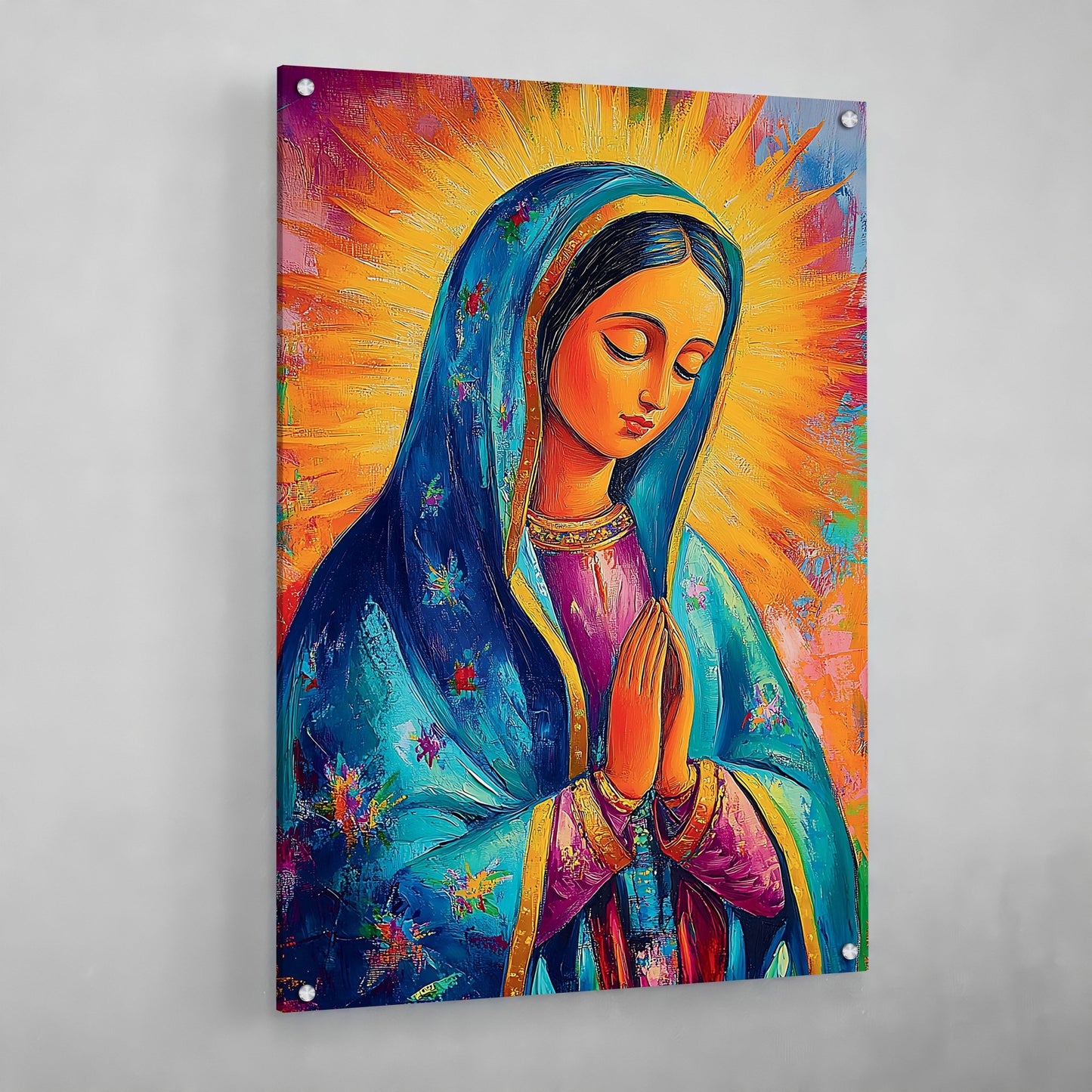 Virgin Of Guadalupe Painting - Luxury Art Canvas
