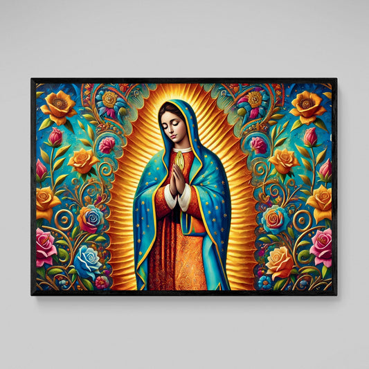 Virgin Of Guadalupe Wall Art - Luxury Art Canvas