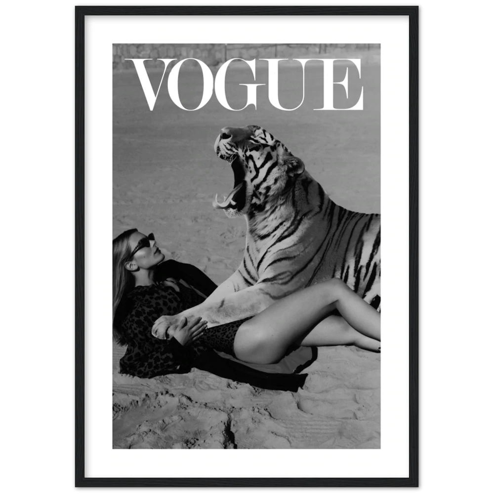 Vogue Photography Wall Art - Luxury Art Canvas