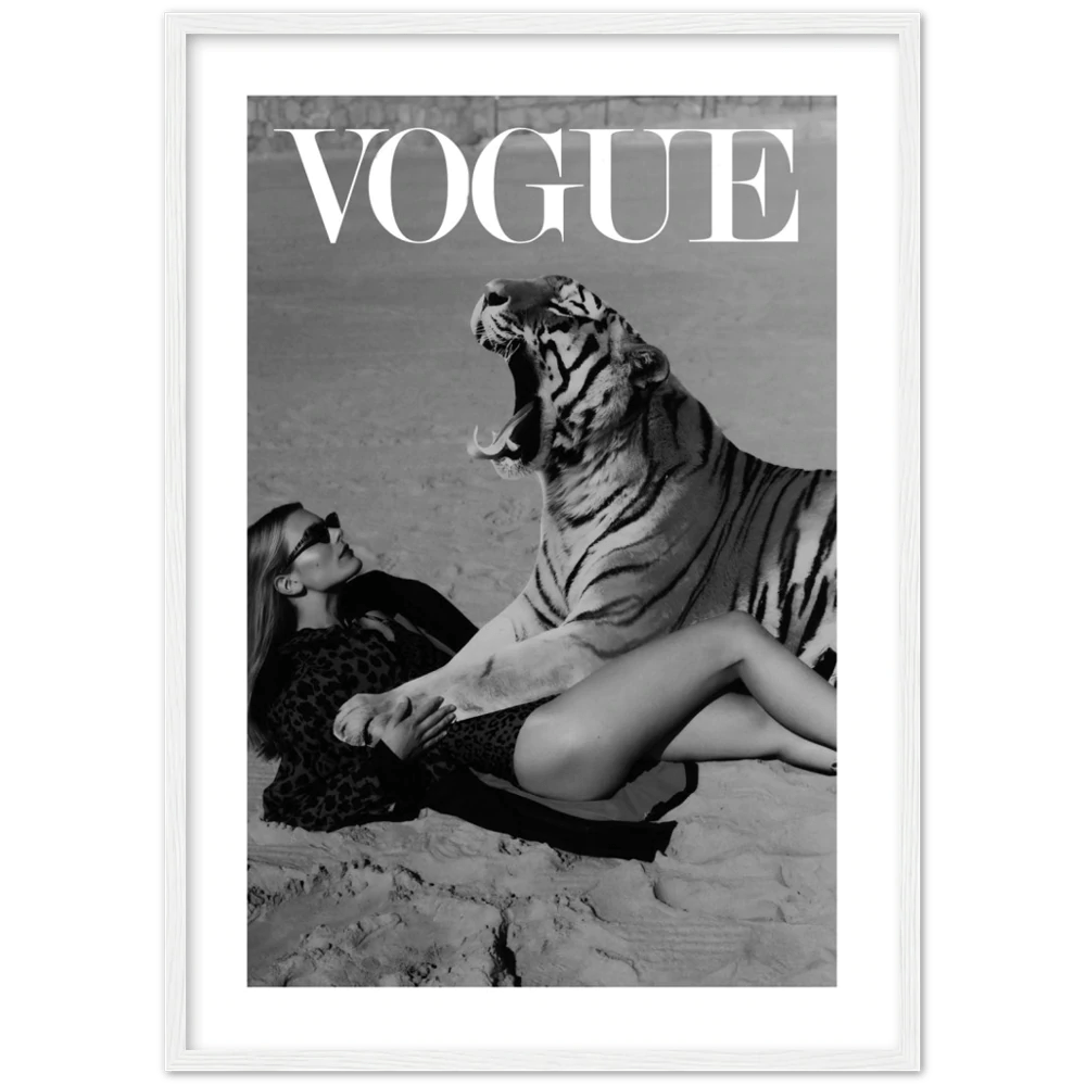 Vogue Photography Wall Art - Luxury Art Canvas