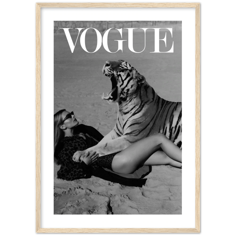 Vogue Photography Wall Art - Luxury Art Canvas