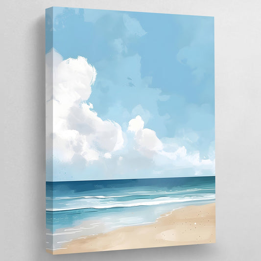 Wall Art Beach - Luxury Art Canvas