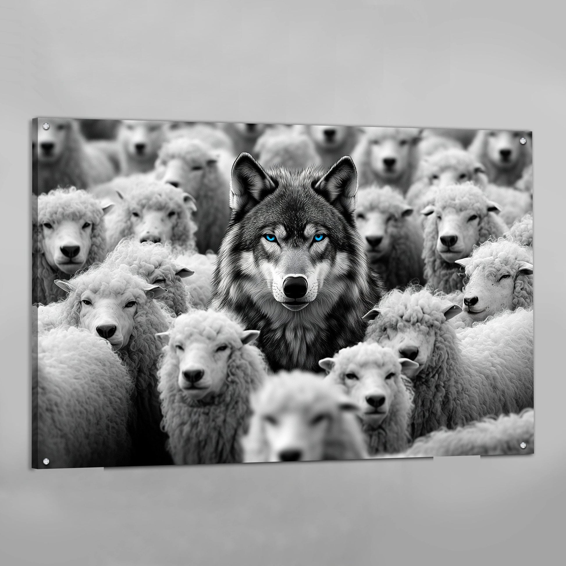 Wolf Canvas Wall Art - Luxury Art Canvas