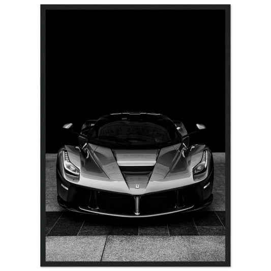 Black And White Car Wall Art - Luxury Art Canvas
