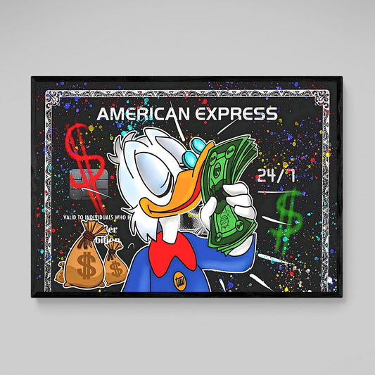 American Express Wall Art - Luxury Art Canvas