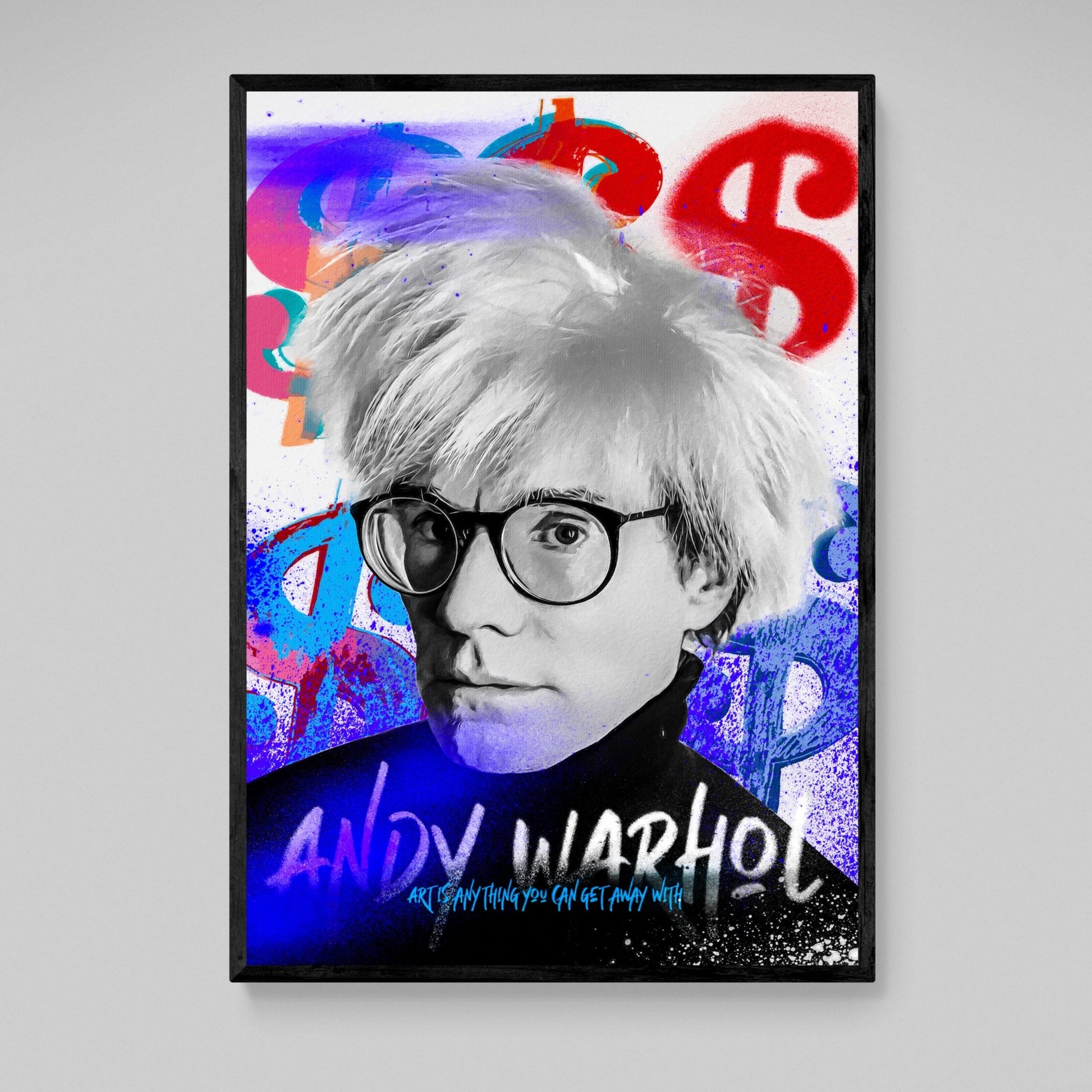 Andy Warhol Self Portrait - Luxury Art Canvas