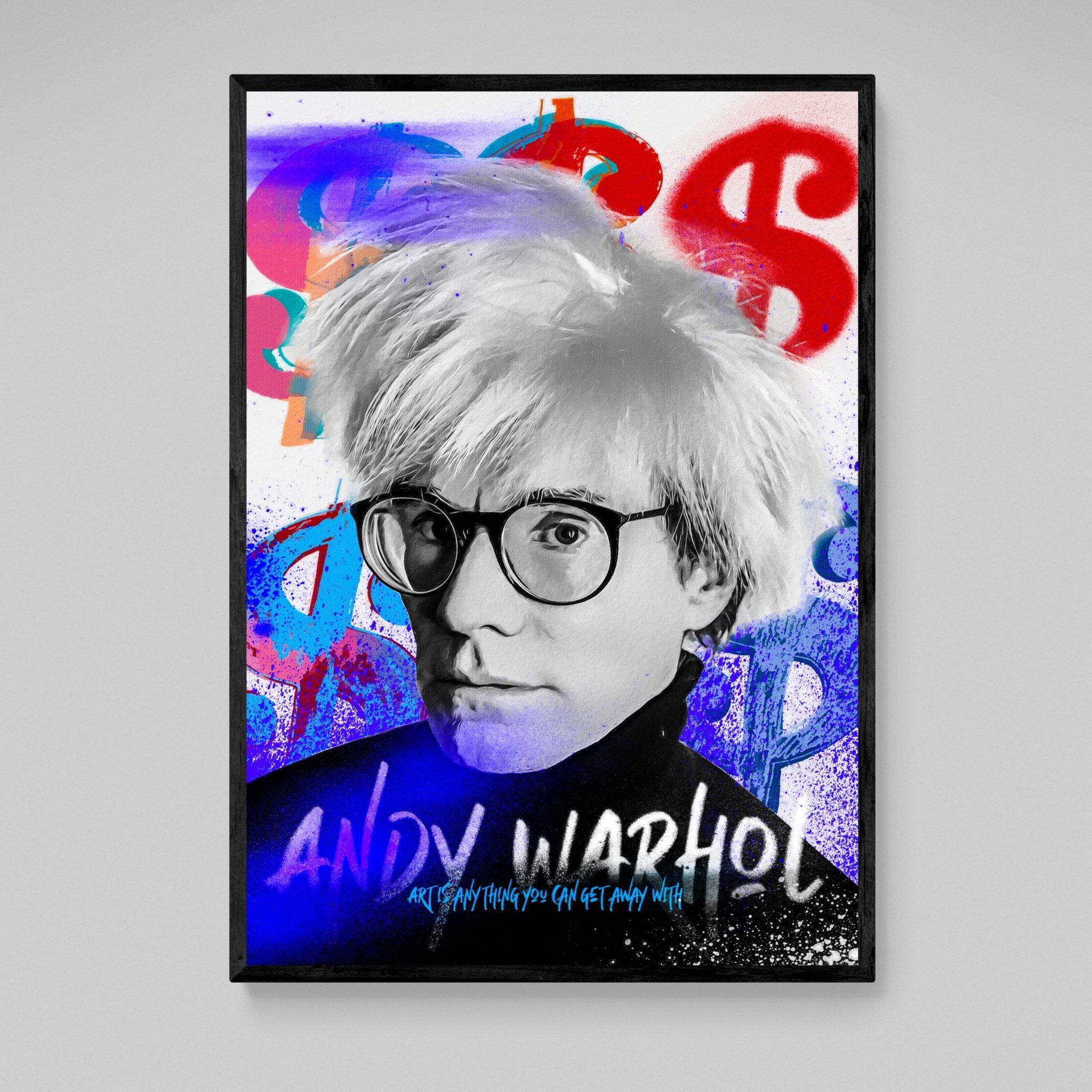 Andy Warhol Self Portrait - Luxury Art Canvas