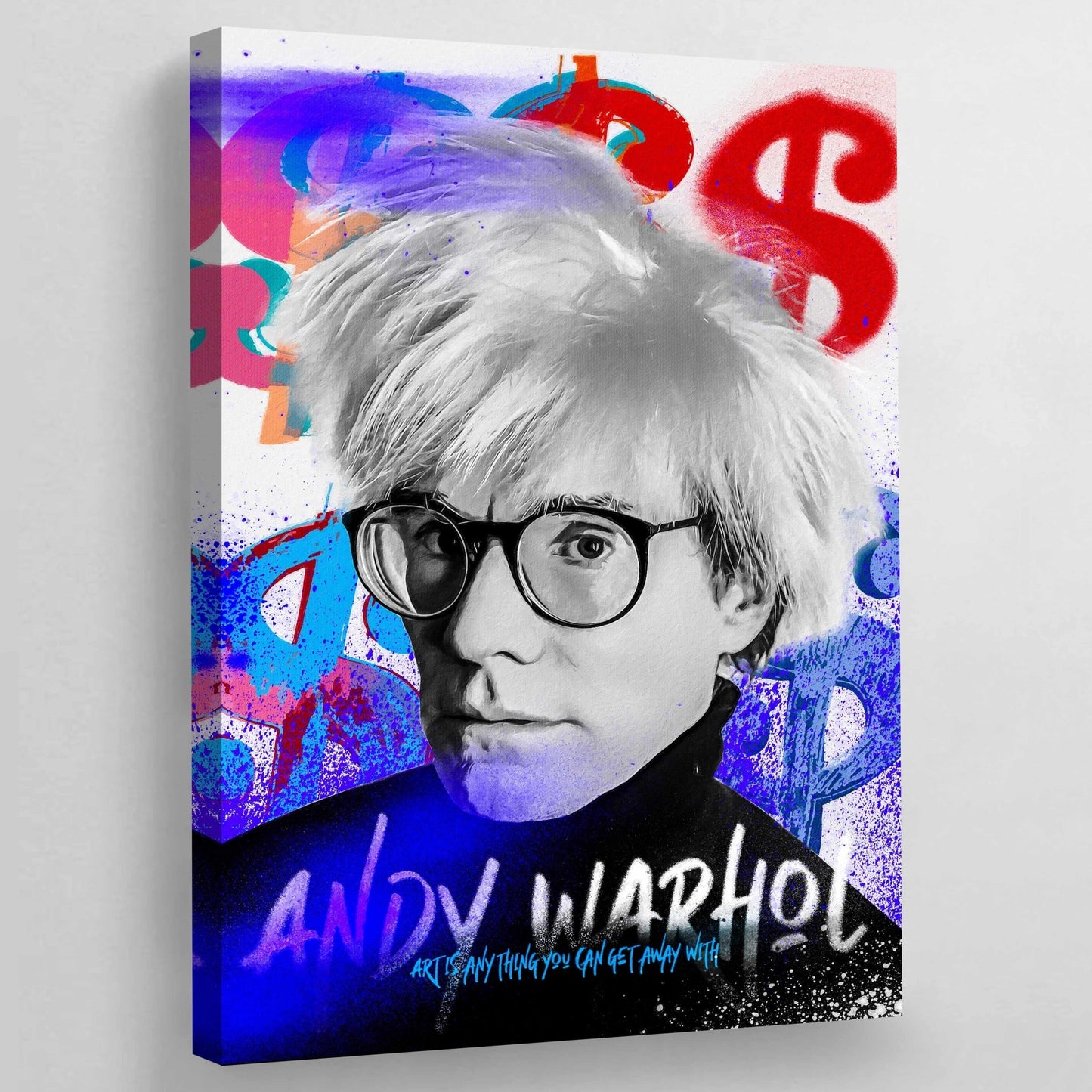 Andy Warhol Self Portrait - Luxury Art Canvas