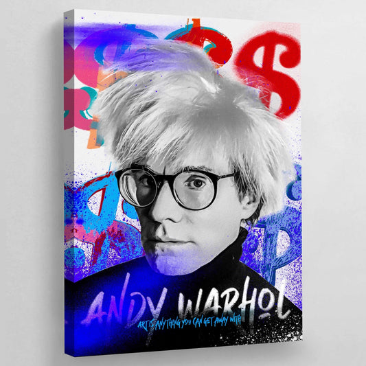 Andy Warhol Self Portrait - Luxury Art Canvas